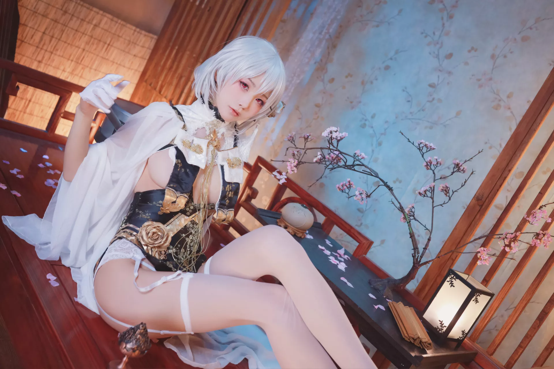 cos 碧蓝航线 player ) 私拍 Aqua】 仙女 (Azur Lane 福报 Cosplay Sirius 【水淼 福报