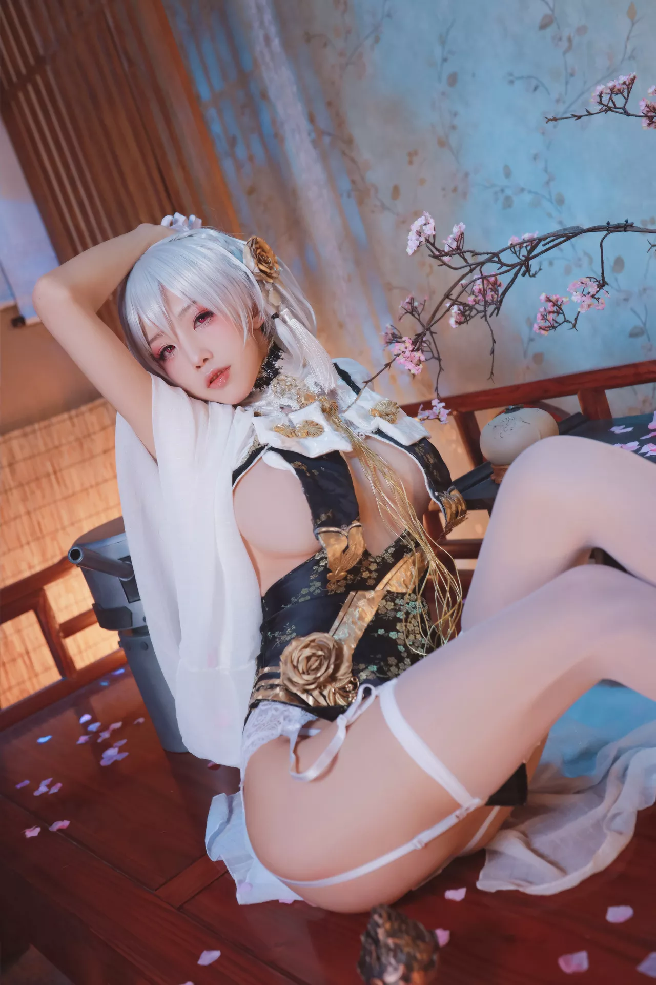cos 碧蓝航线 player ) 私拍 Aqua】 仙女 (Azur Lane 福报 Cosplay Sirius 【水淼 福报