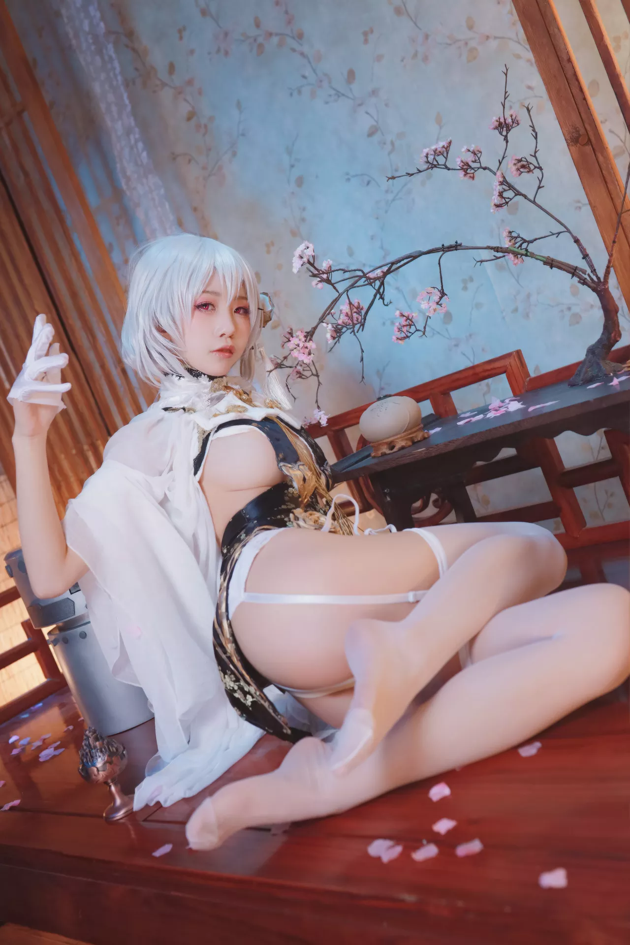 cos 碧蓝航线 player ) 私拍 Aqua】 仙女 (Azur Lane 福报 Cosplay Sirius 【水淼 福报