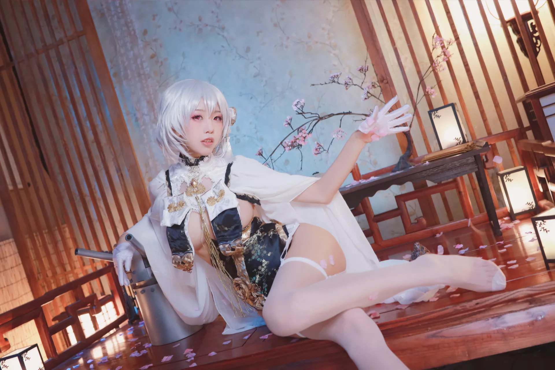 cos 碧蓝航线 player ) 私拍 Aqua】 仙女 (Azur Lane 福报 Cosplay Sirius 【水淼 福报