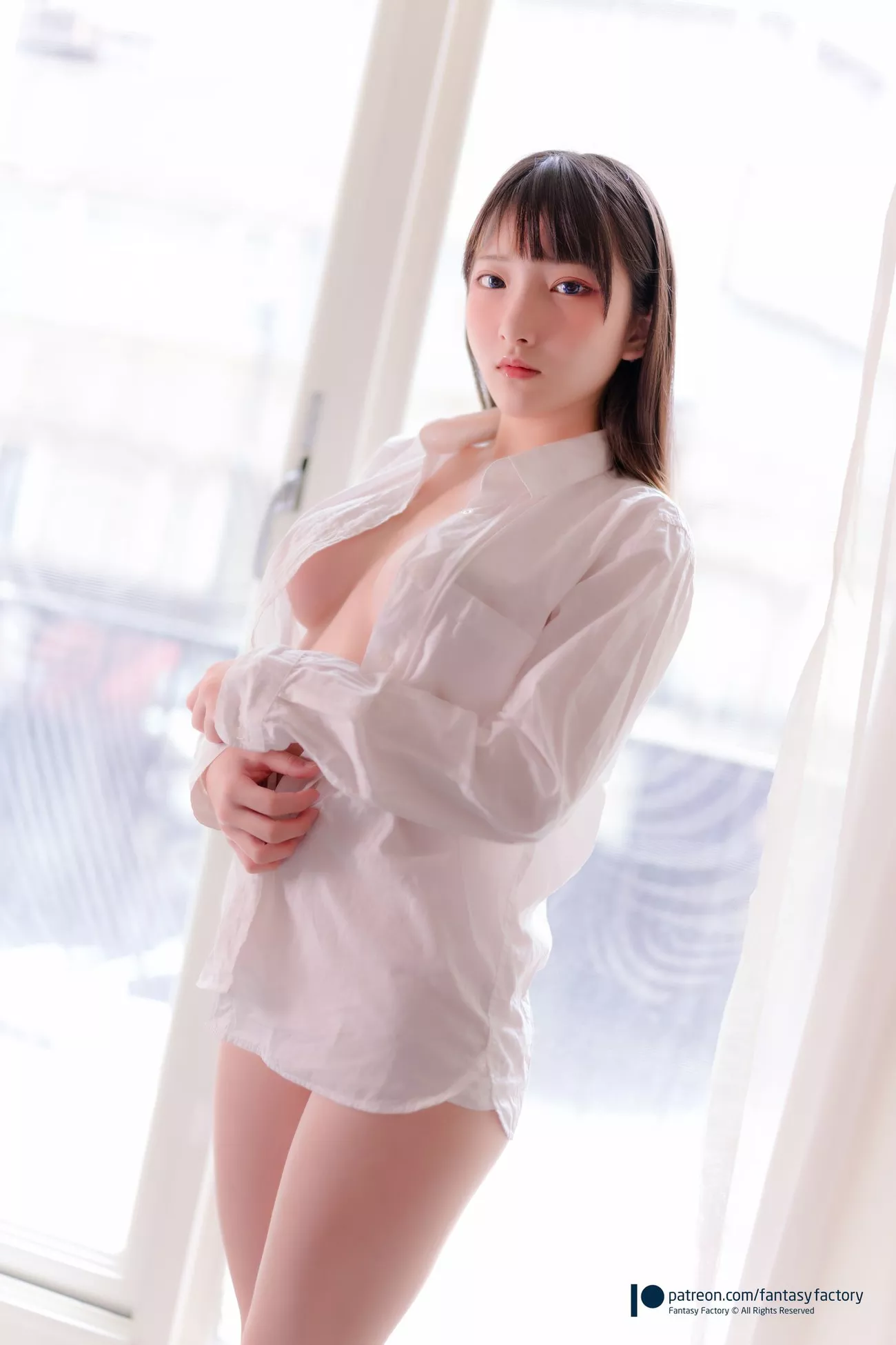 小丁 大尺寸套图 台模 《Boyfriendshirt》 人体 Ding