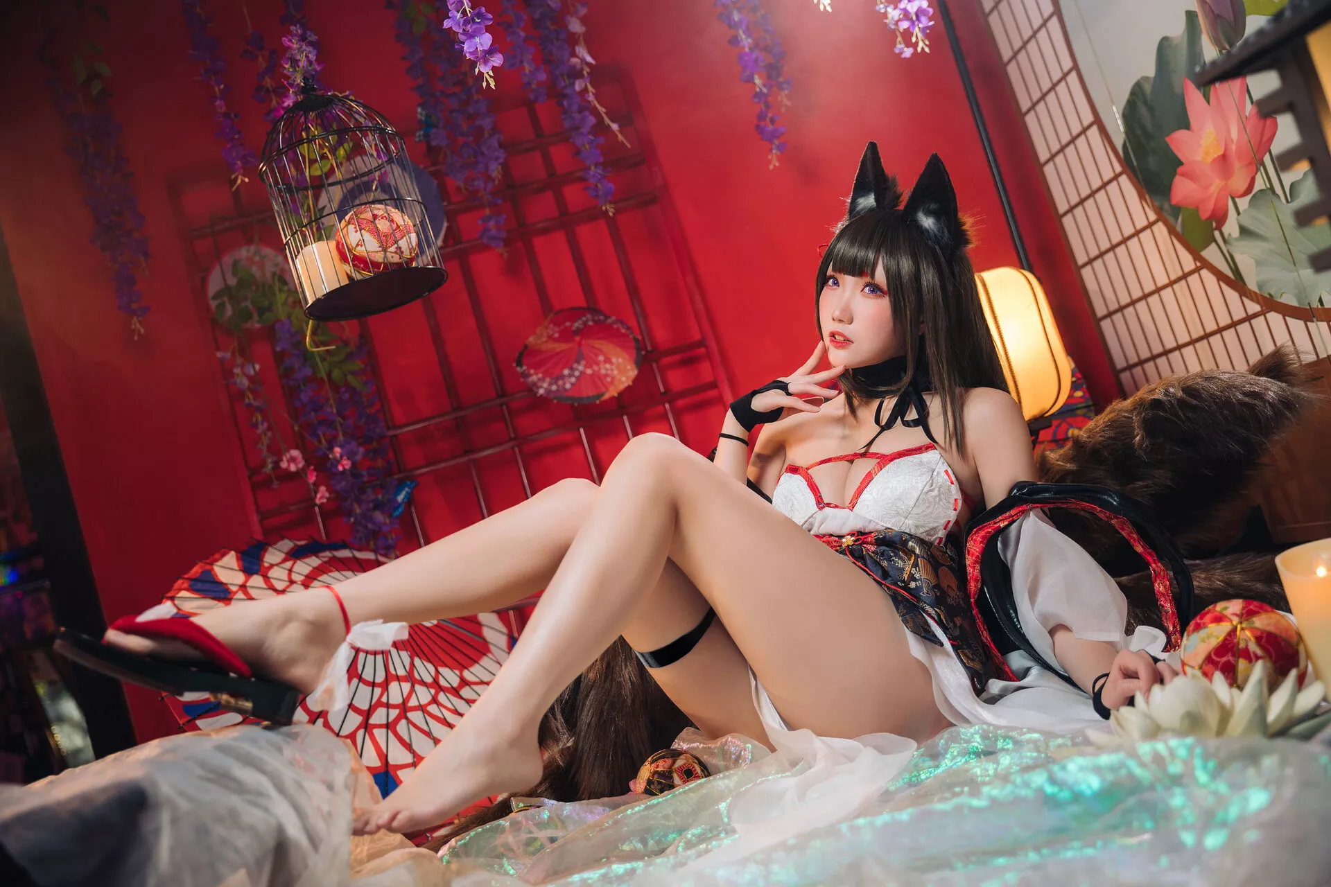(Azur Lane 电子版 ) 天城 碧蓝航线 鳐 福利 Amagi Cosplay 【瓜希酱】 尤物