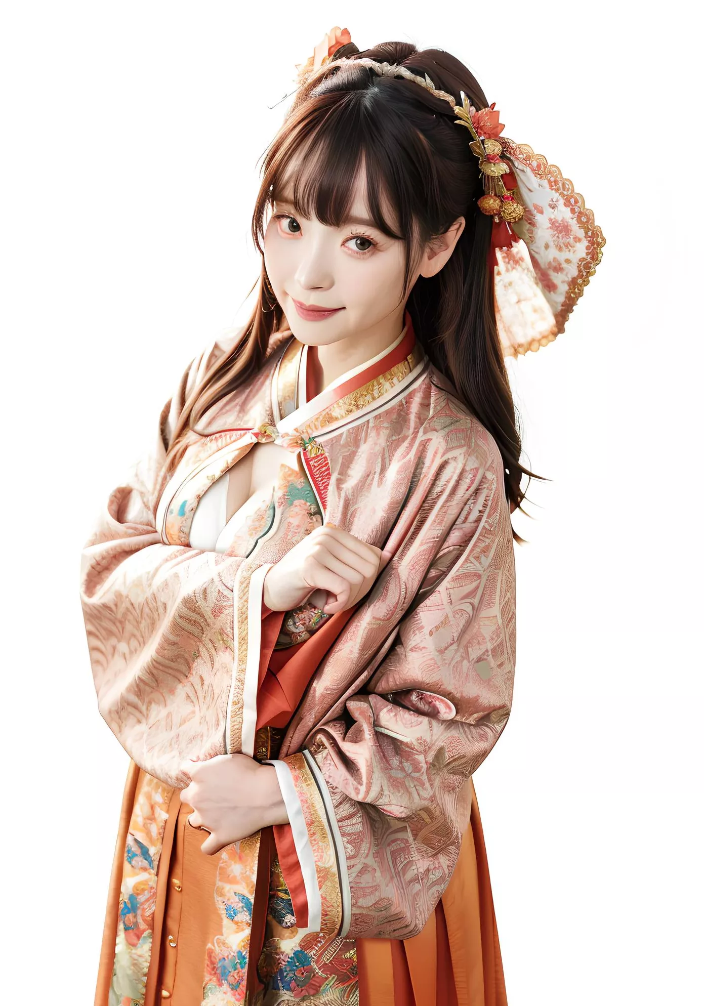 の妖娆与神秘 全集修正 史爱玲 翩翩起舞之明朝美人 AI美人 高品质