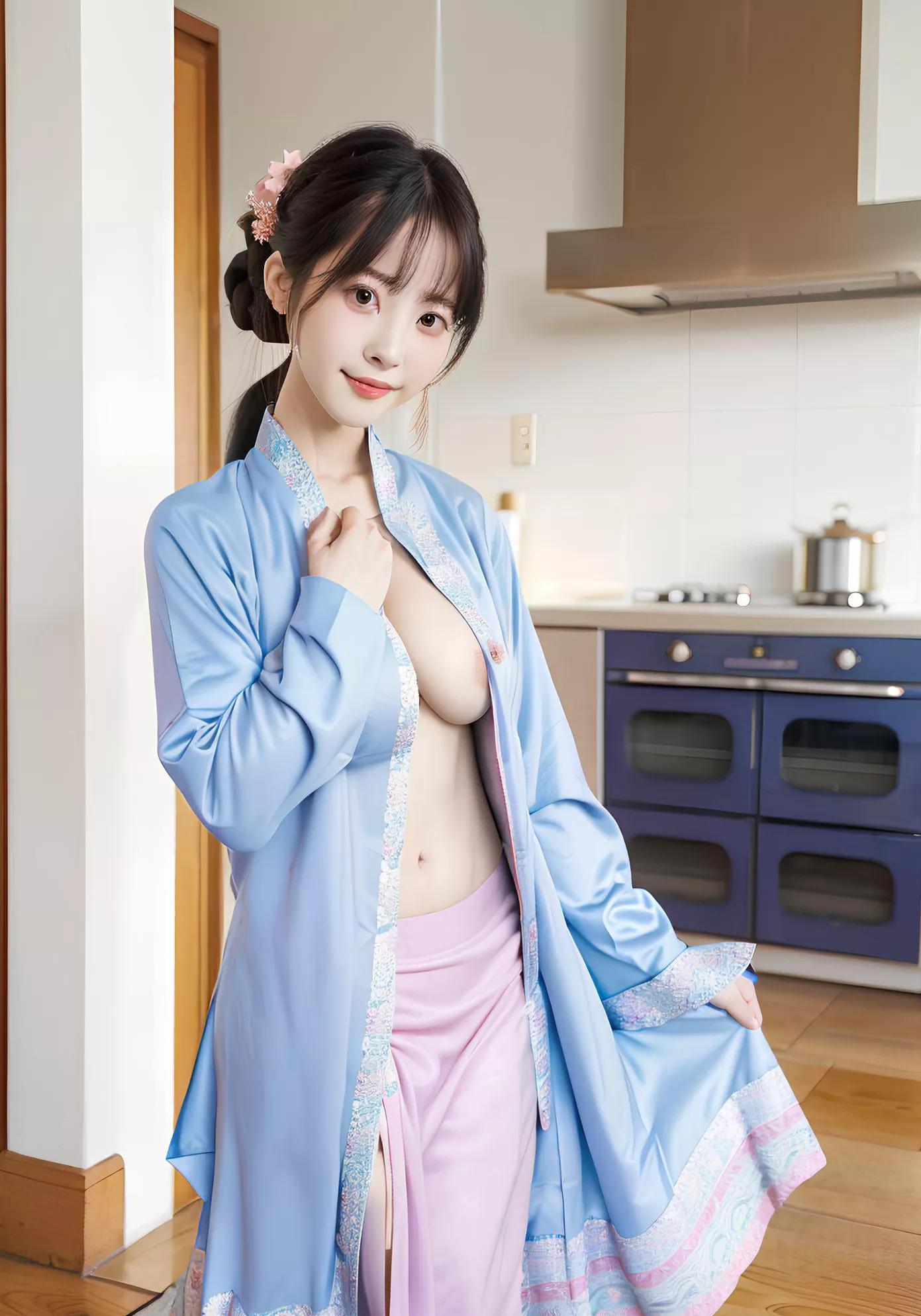 の妖娆与神秘 全集修正 史爱玲 翩翩起舞之明朝美人 AI美人 高品质