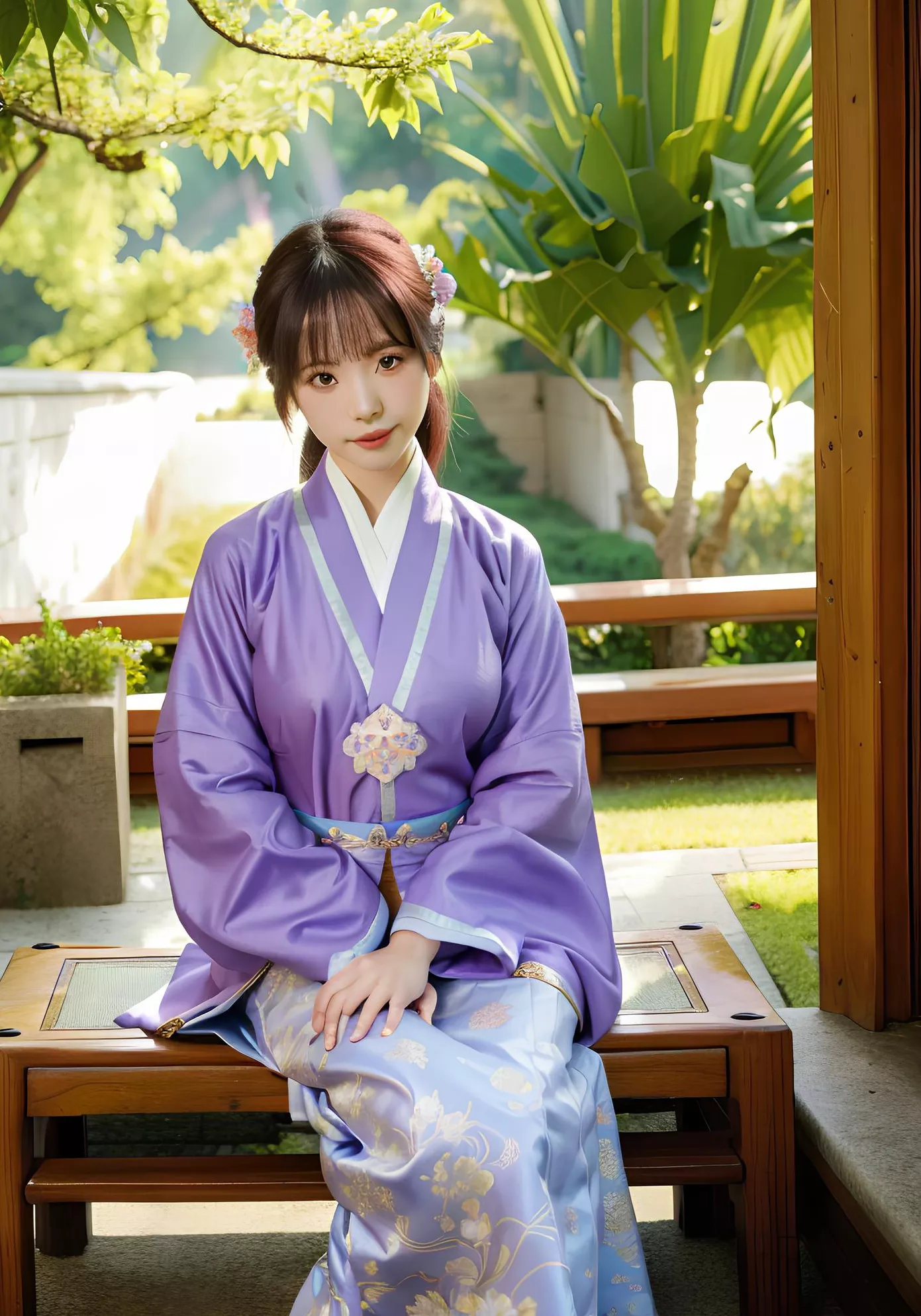 の妖娆与神秘 全集修正 史爱玲 翩翩起舞之明朝美人 AI美人 高品质