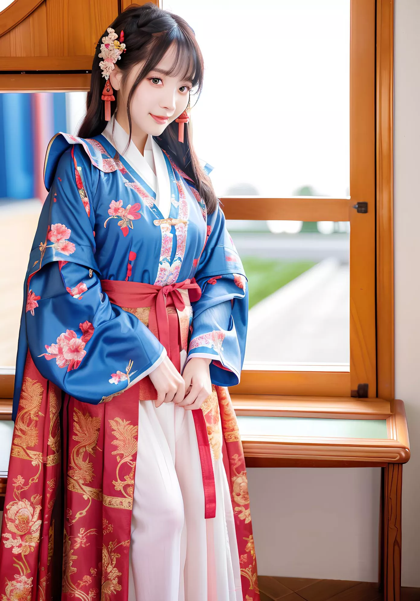 の妖娆与神秘 全集修正 史爱玲 翩翩起舞之明朝美人 AI美人 高品质