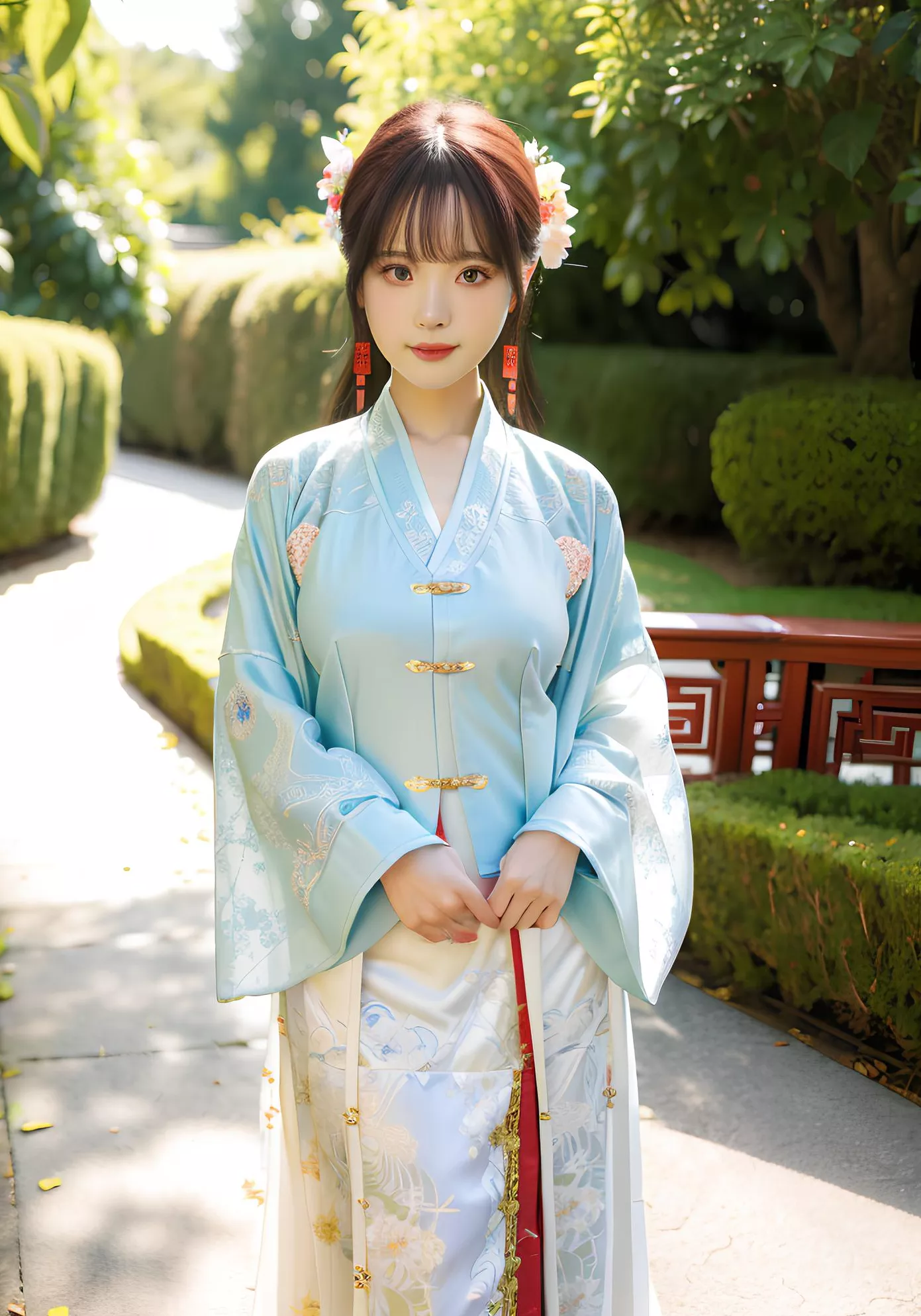 の妖娆与神秘 全集修正 史爱玲 翩翩起舞之明朝美人 AI美人 高品质