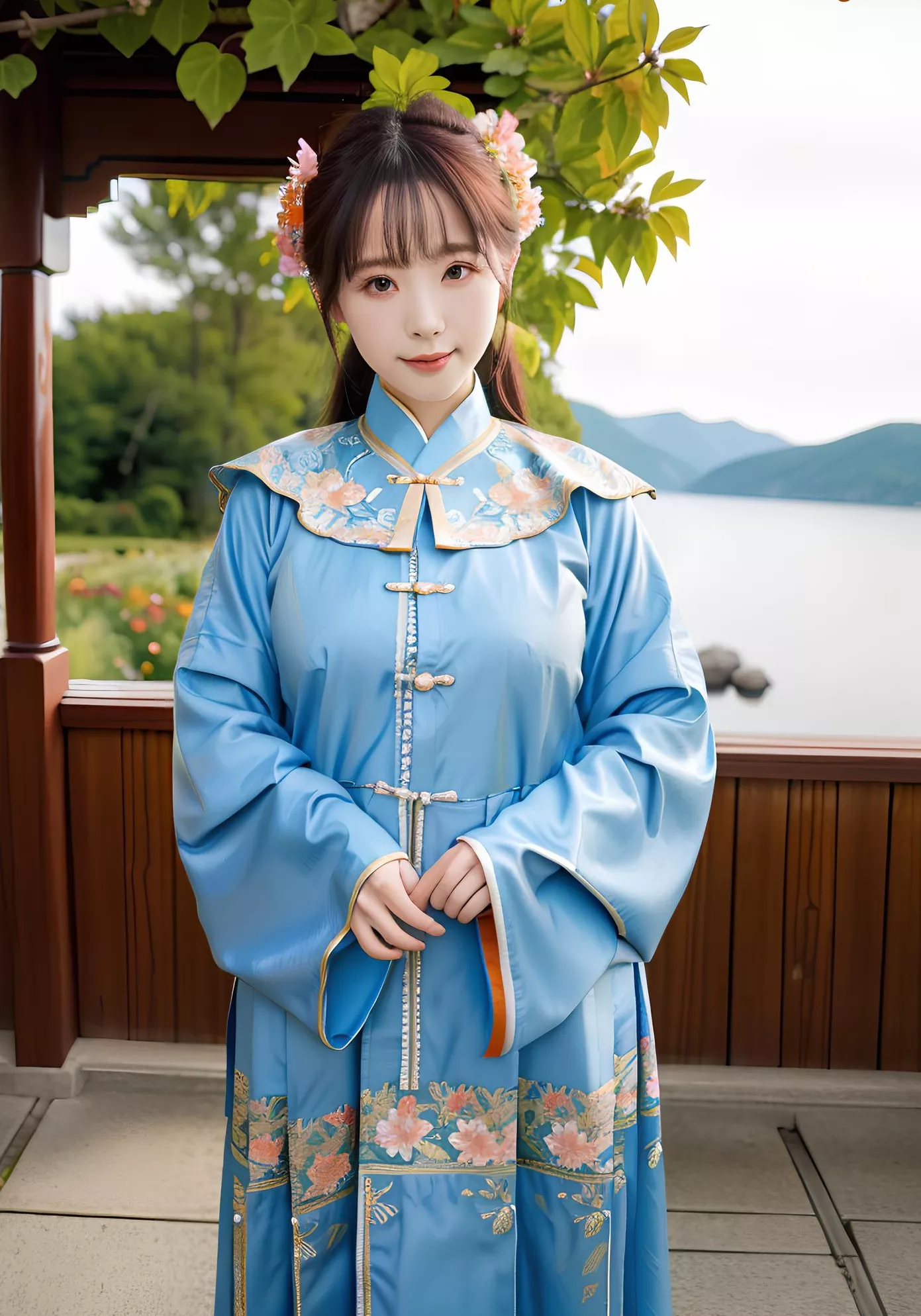 の妖娆与神秘 全集修正 史爱玲 翩翩起舞之明朝美人 AI美人 高品质