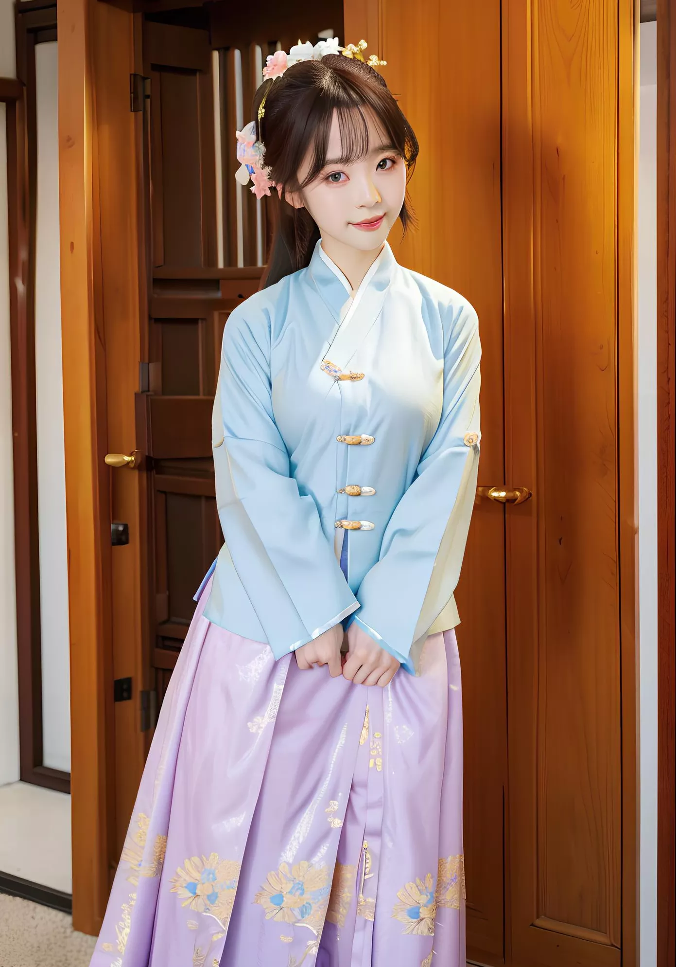 の妖娆与神秘 全集修正 史爱玲 翩翩起舞之明朝美人 AI美人 高品质