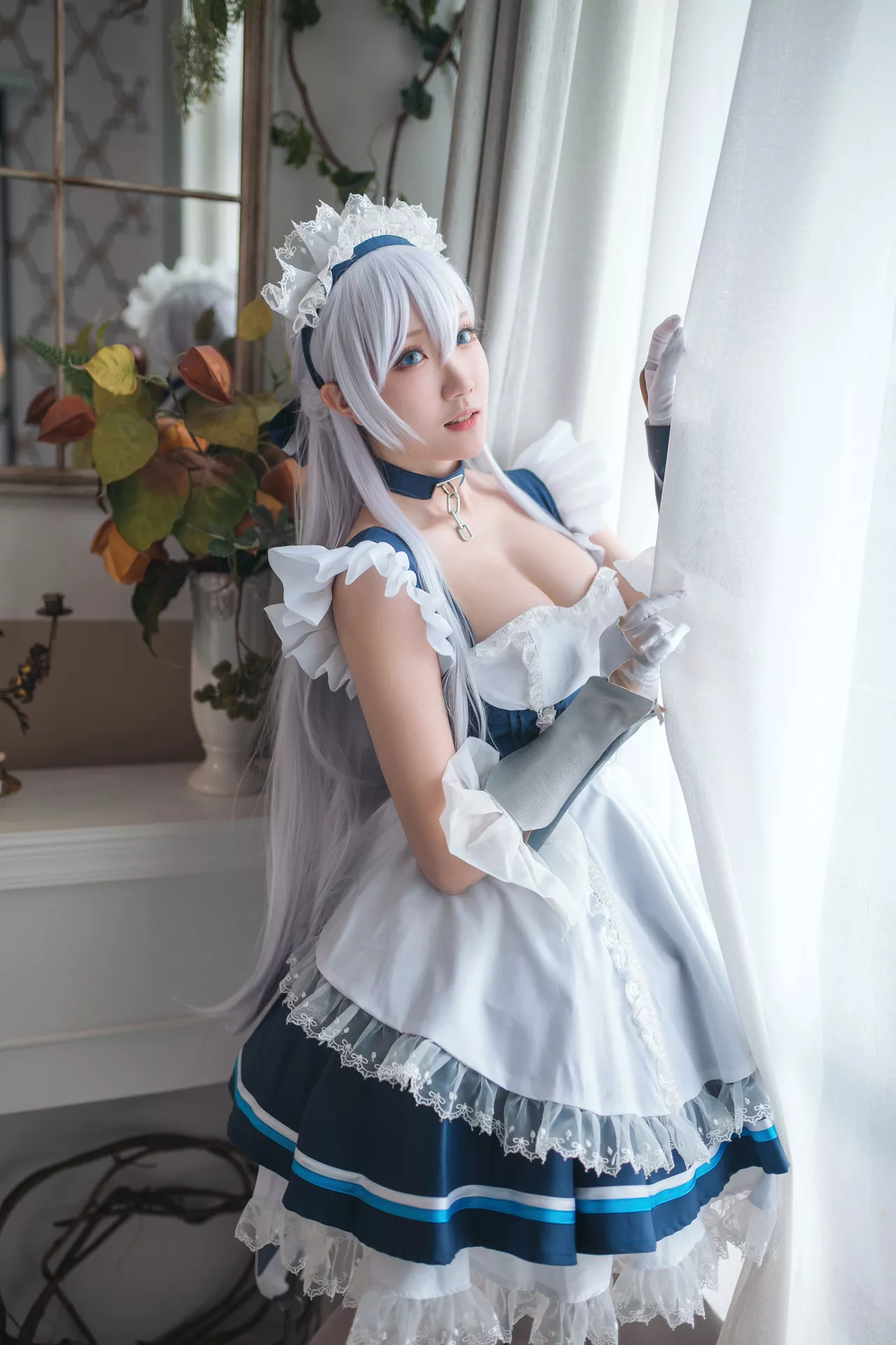 ) 【瓜希酱】 Lane 碧蓝航线 (Azur Cosplay 福利 贝尔法斯特 佳人