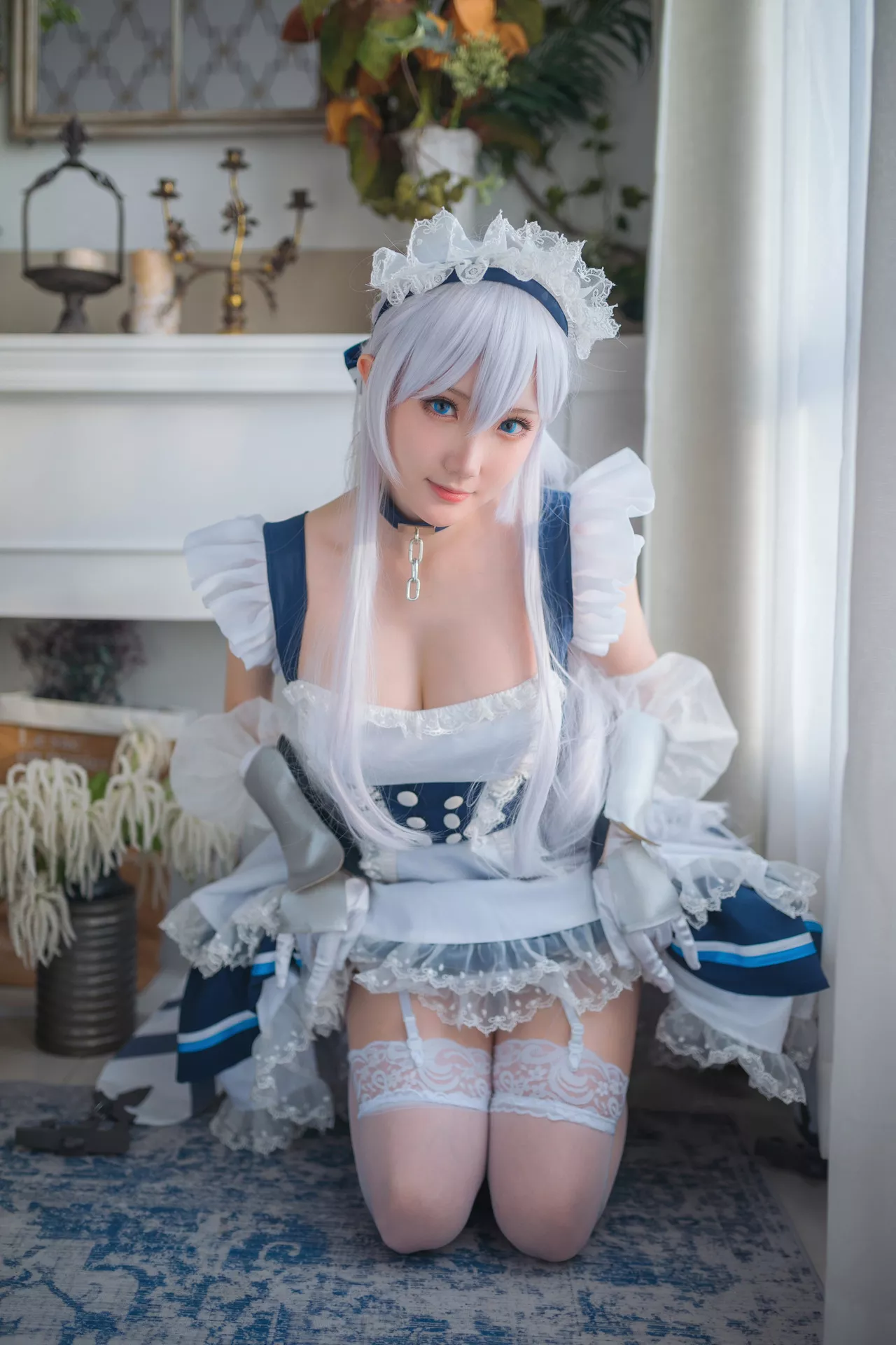 ) 【瓜希酱】 Lane 碧蓝航线 (Azur Cosplay 福利 贝尔法斯特 佳人