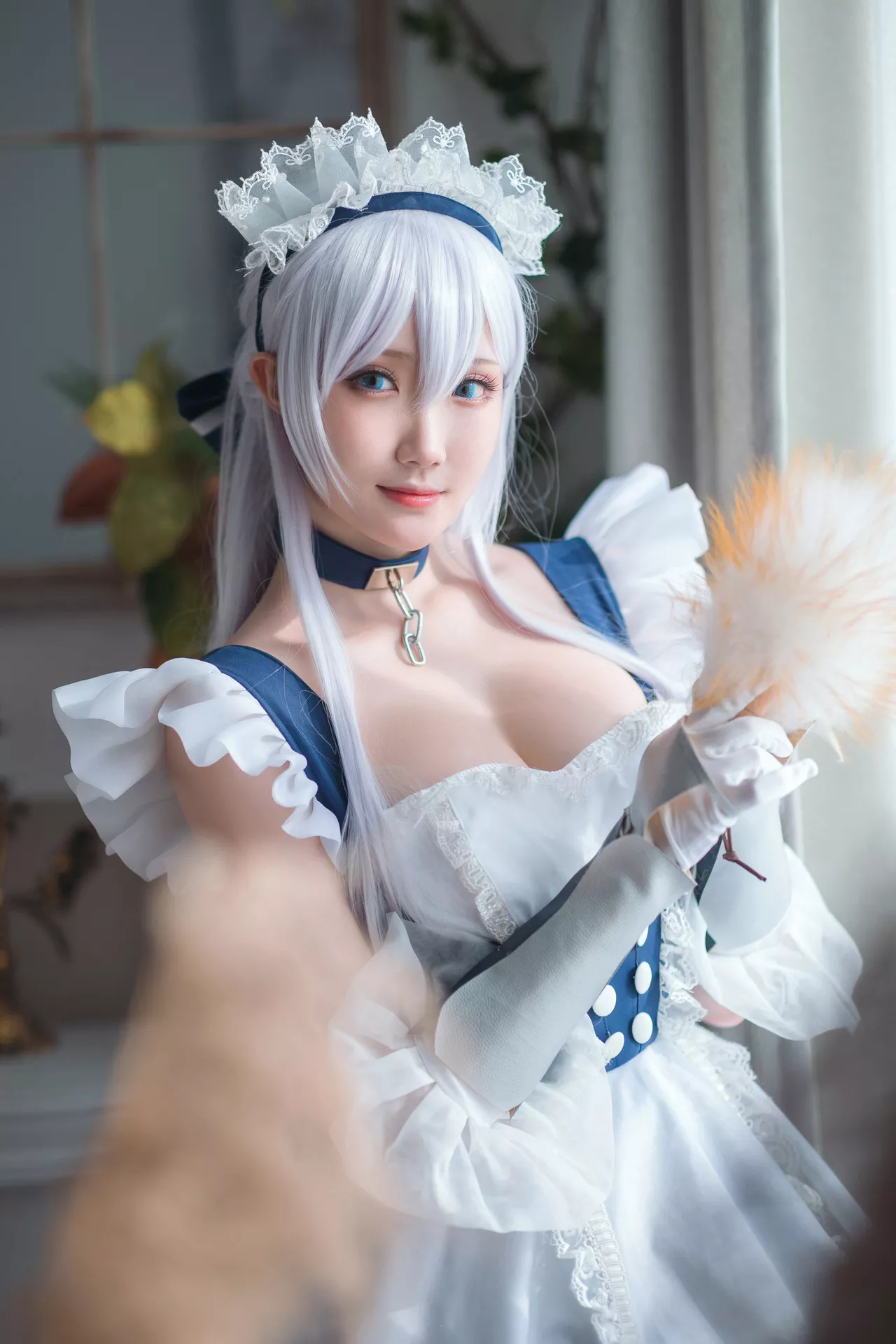 ) 【瓜希酱】 Lane 碧蓝航线 (Azur Cosplay 福利 贝尔法斯特 佳人
