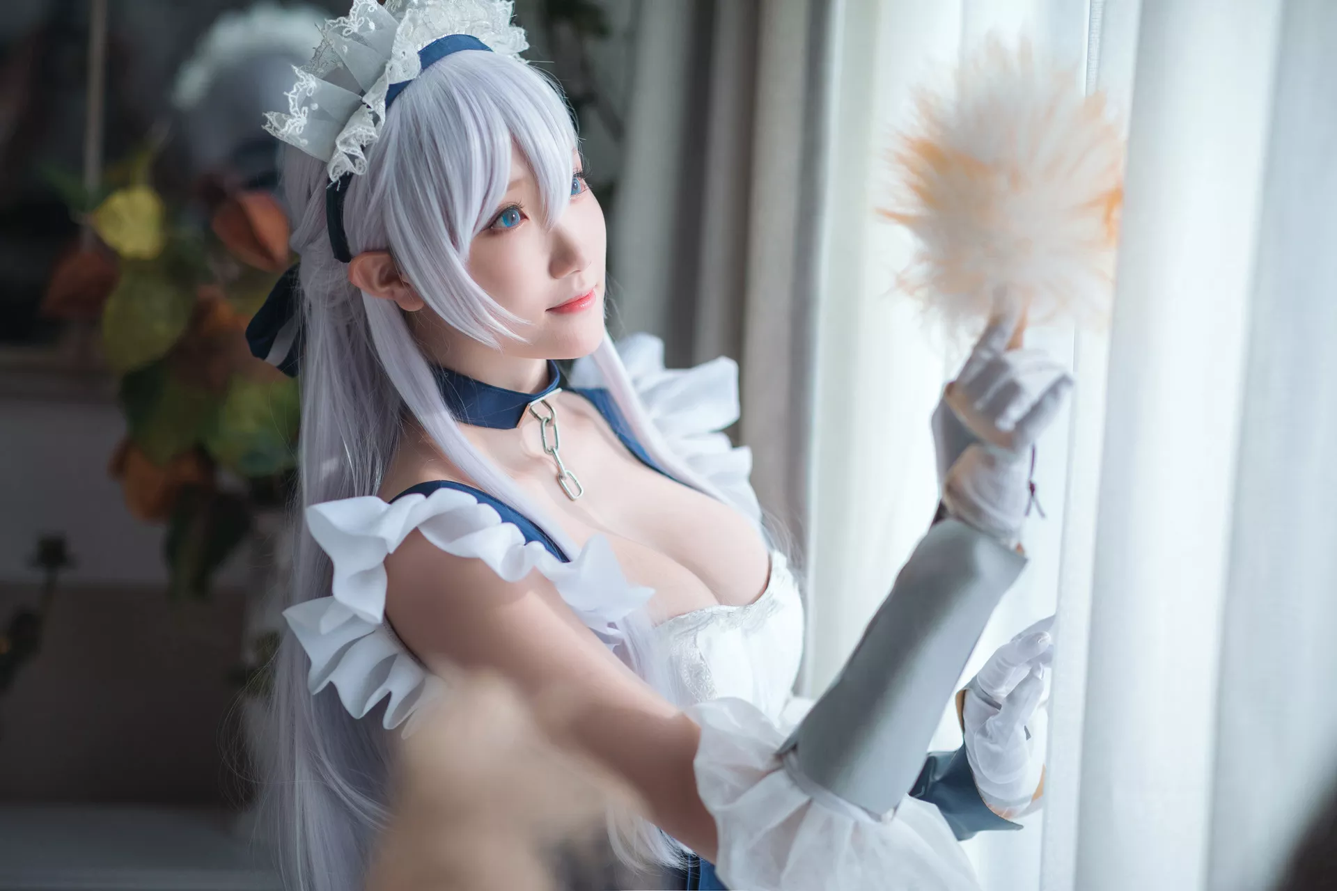 ) 【瓜希酱】 Lane 碧蓝航线 (Azur Cosplay 福利 贝尔法斯特 佳人