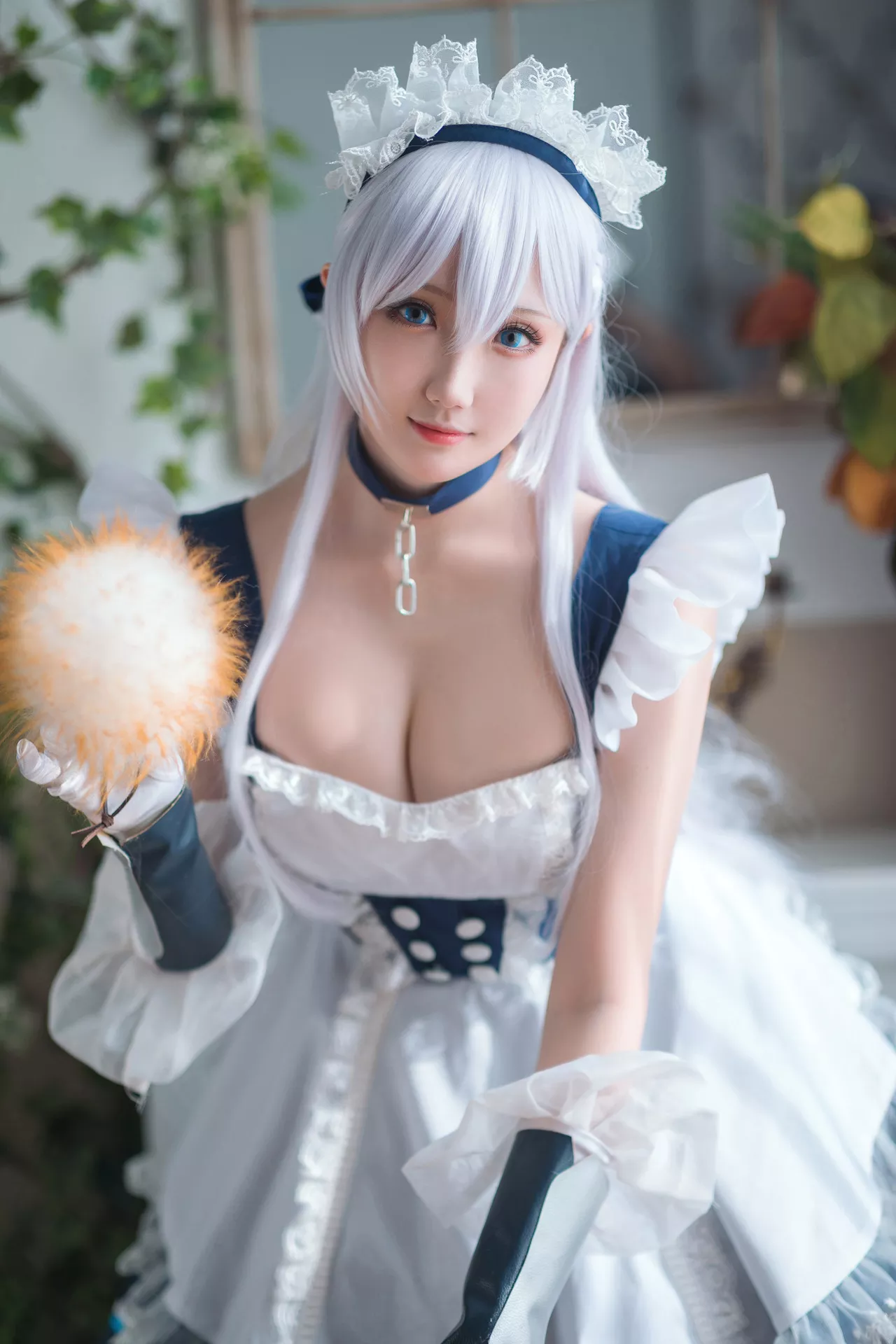 ) 【瓜希酱】 Lane 碧蓝航线 (Azur Cosplay 福利 贝尔法斯特 佳人