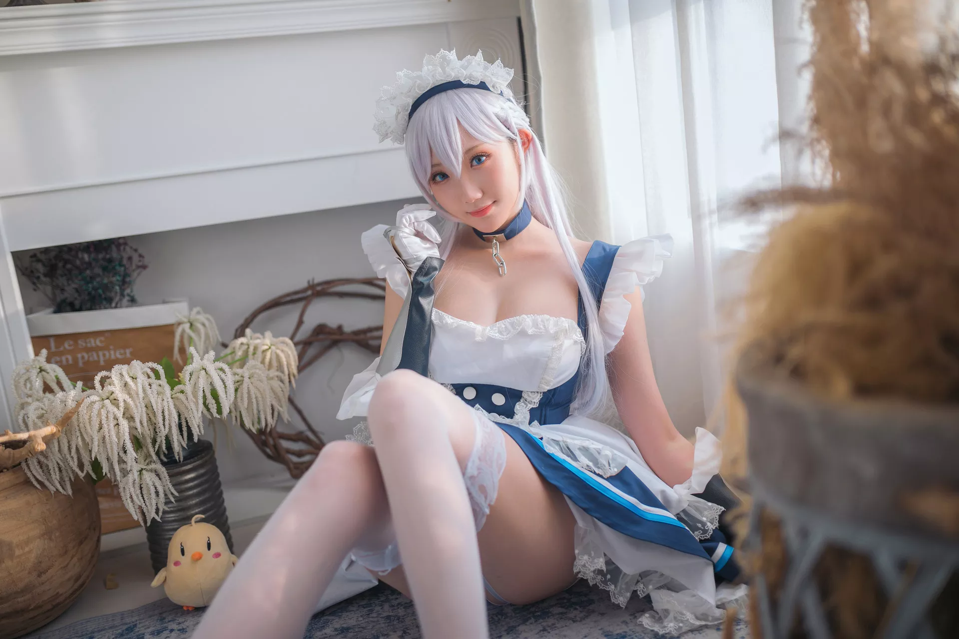 ) 【瓜希酱】 Lane 碧蓝航线 (Azur Cosplay 福利 贝尔法斯特 佳人