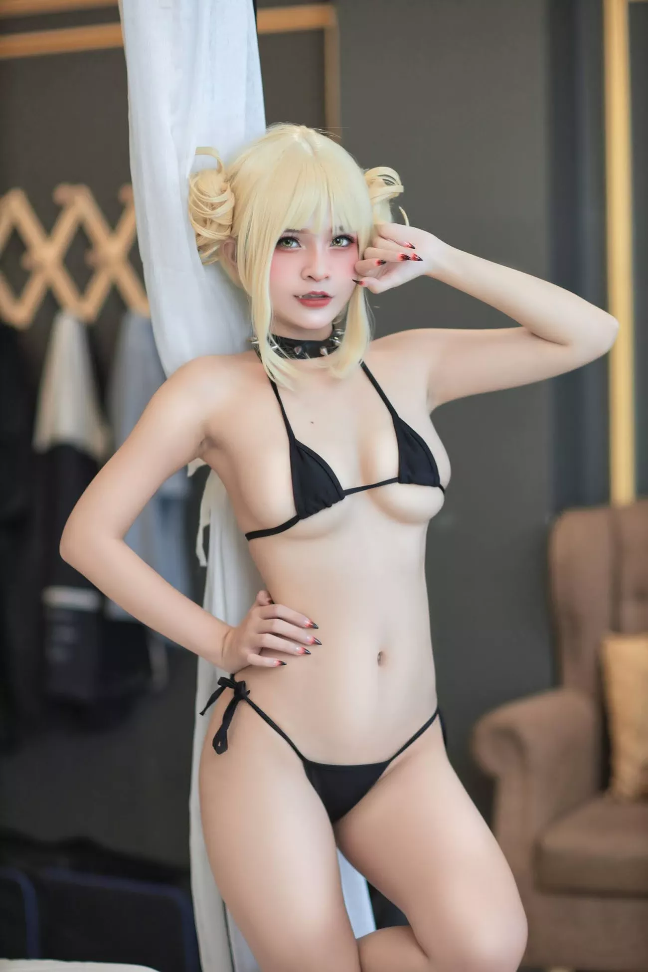 Toga 渡我被身子 Cosplay (�Wの) あざみ】 佳人 福利 Himiko 【Azami