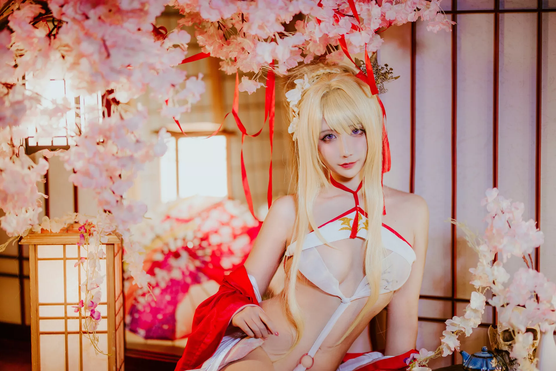 Jean】 ) 碧蓝航线 Cosplay Glorious (Azur 福报 【九曲 佳人 Lane