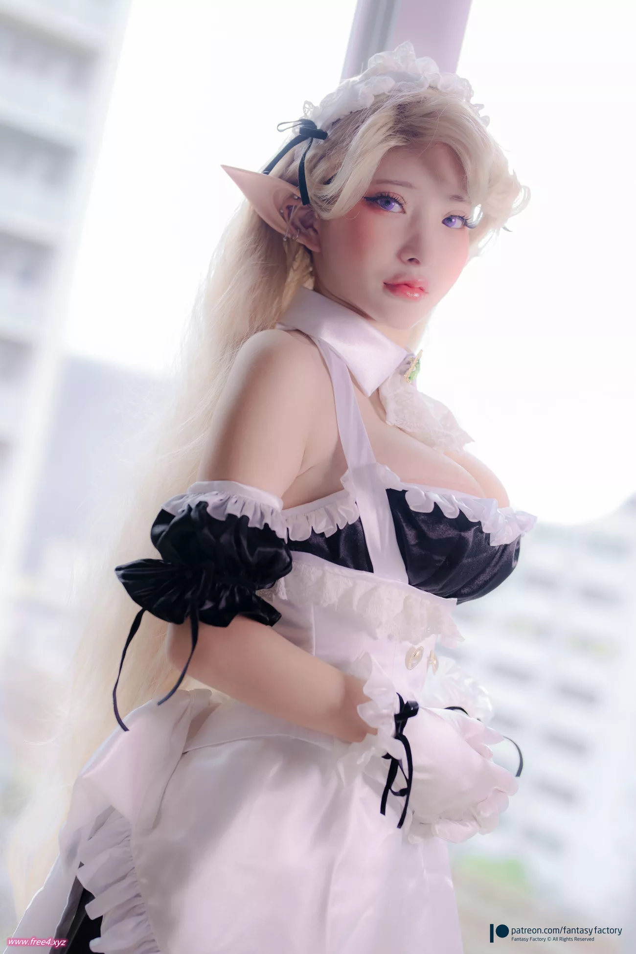 Ding 人体 《Fairymaid》 台模 小丁 大尺度套图