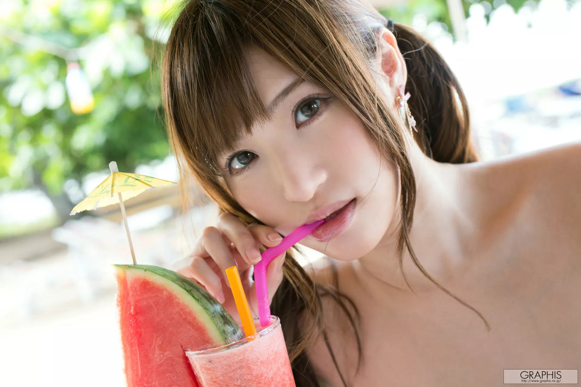 「Tropiacl Summer!」 全集修正 Gals 天使もえ【日本 Moe 摄影Graphis】 Amatsuka