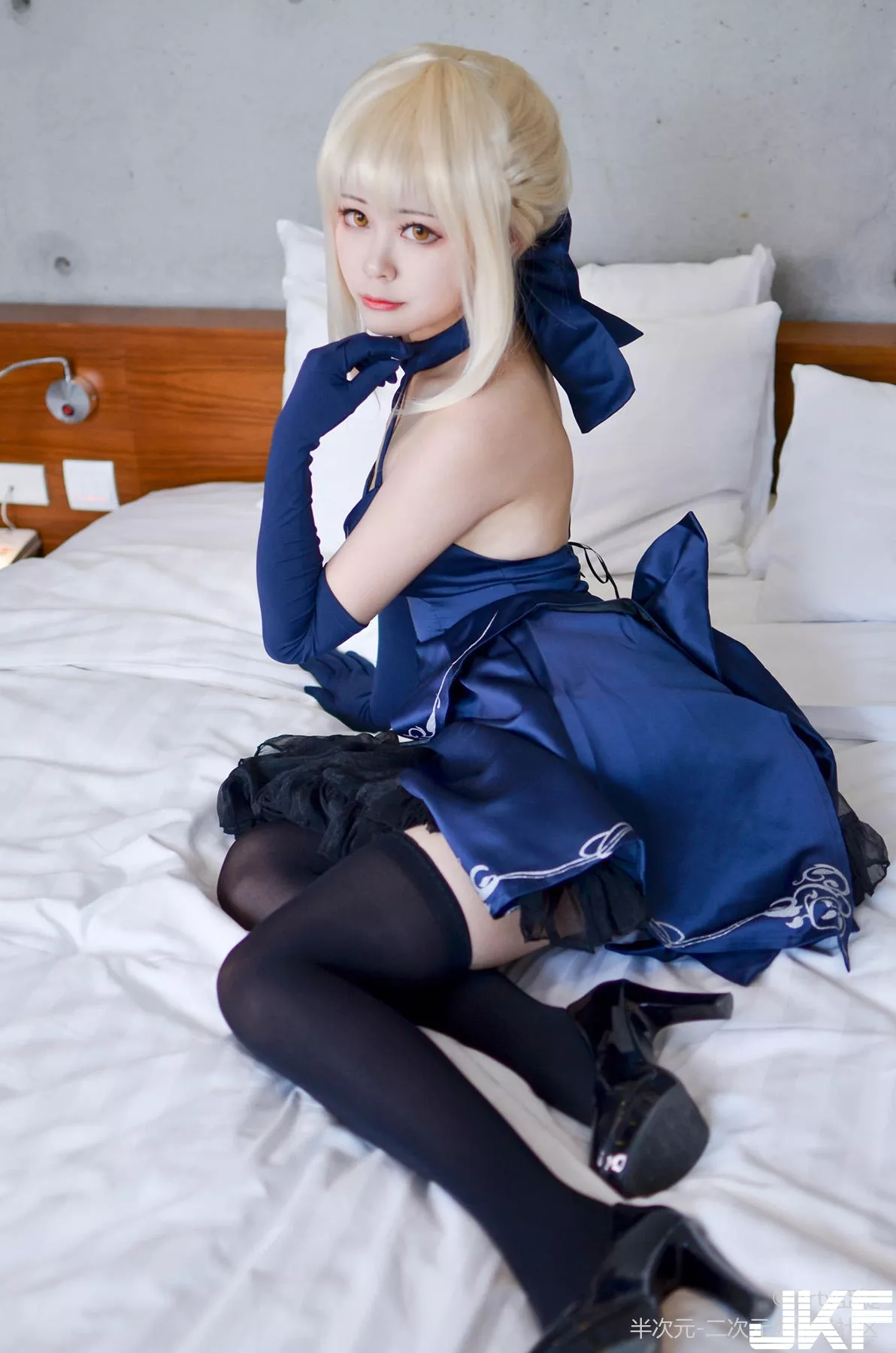 Cosplay Alter 美人 福报 Saber 【Arty亚��】
