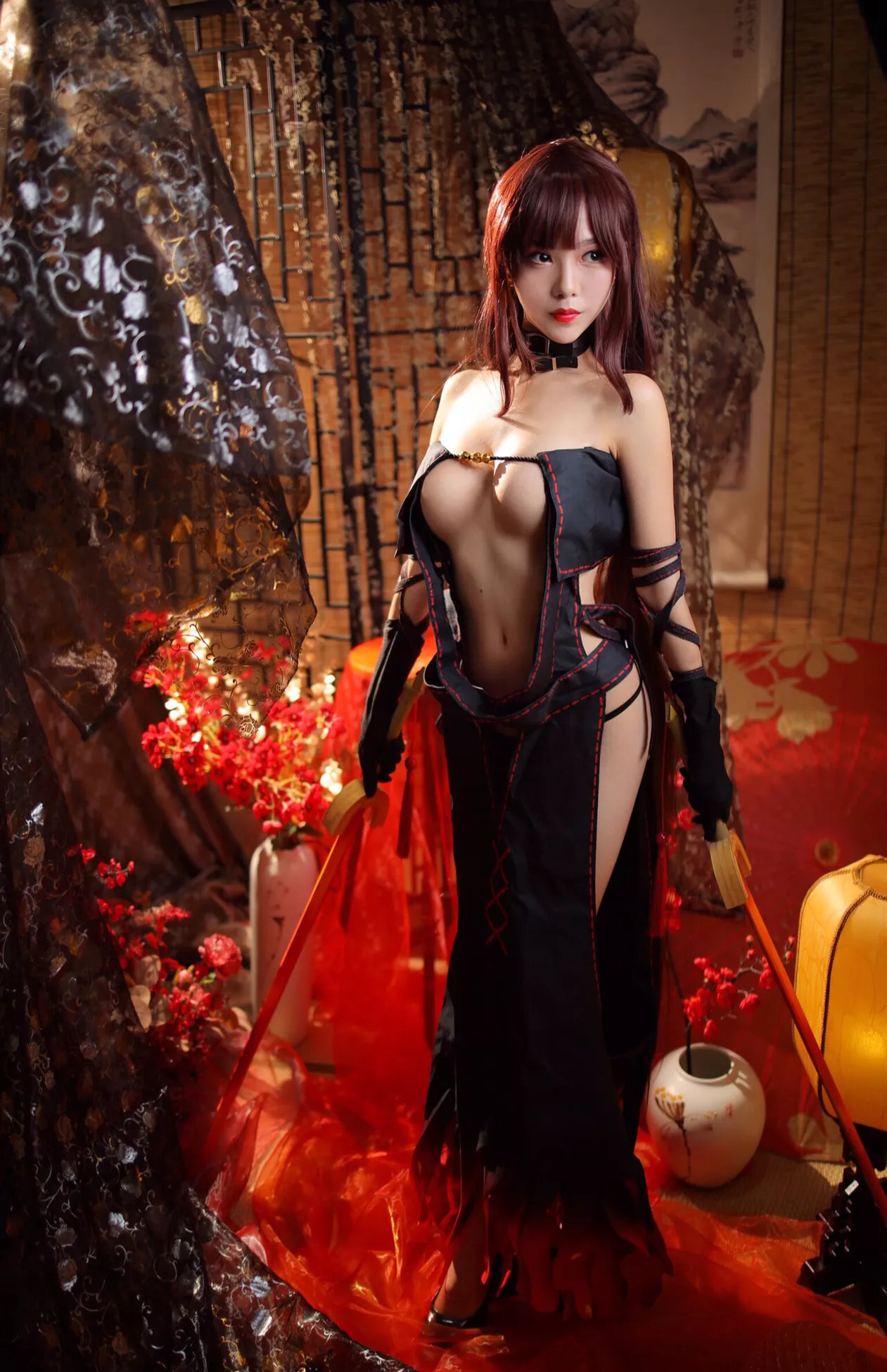 Consort 福利 () Yu 佳人 利世】 Cosplay 【抖娘 虞美人
