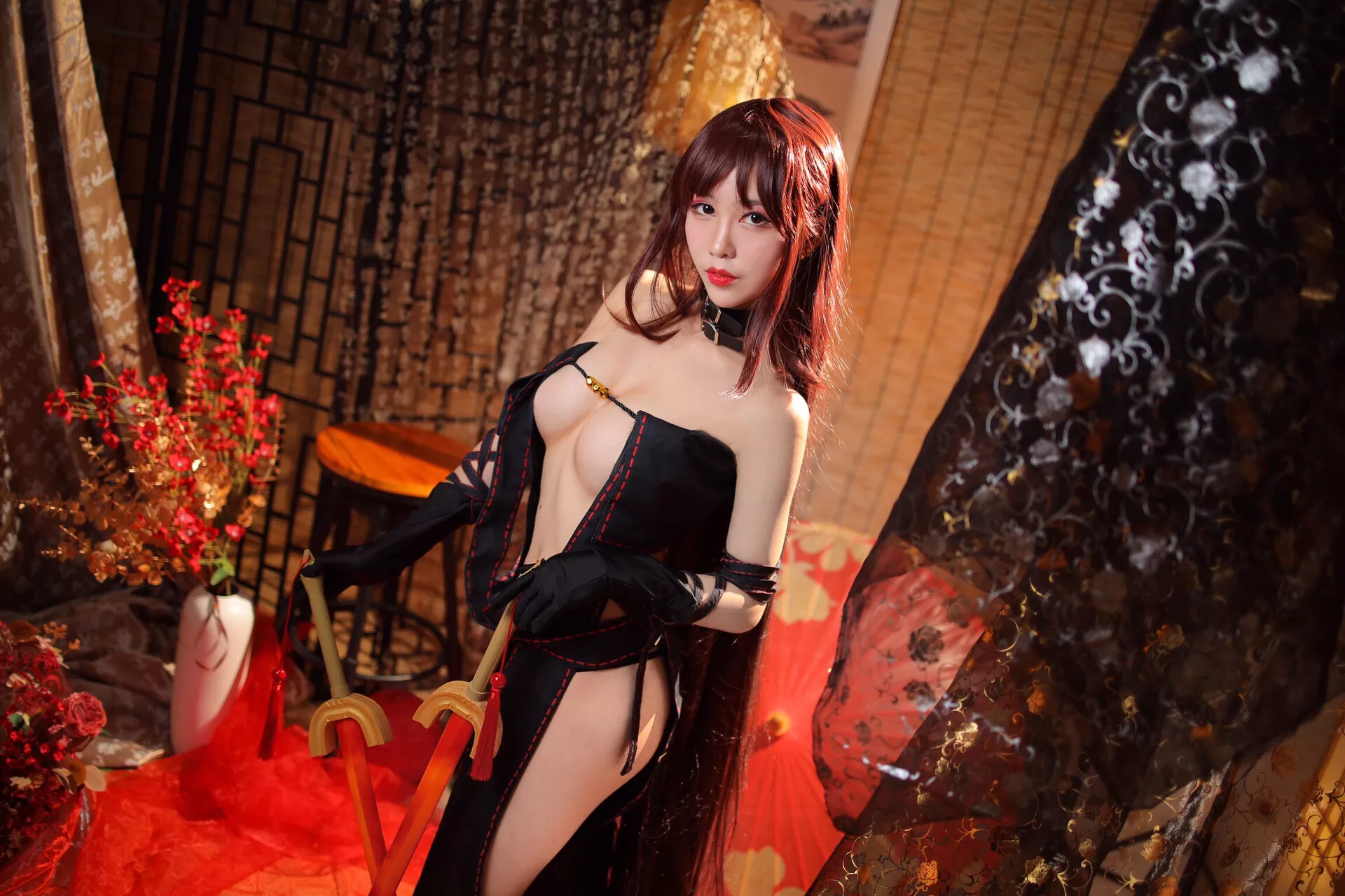 Consort 福利 () Yu 佳人 利世】 Cosplay 【抖娘 虞美人