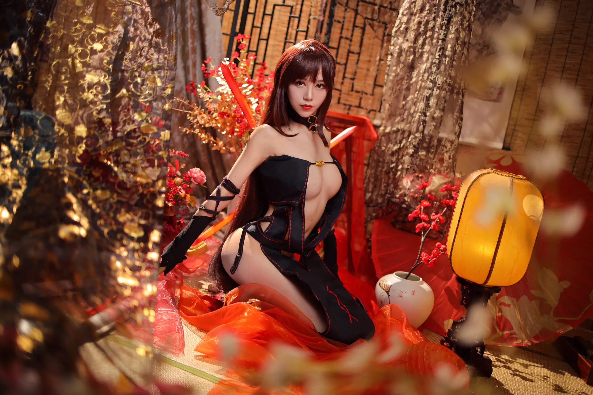 Consort 福利 () Yu 佳人 利世】 Cosplay 【抖娘 虞美人