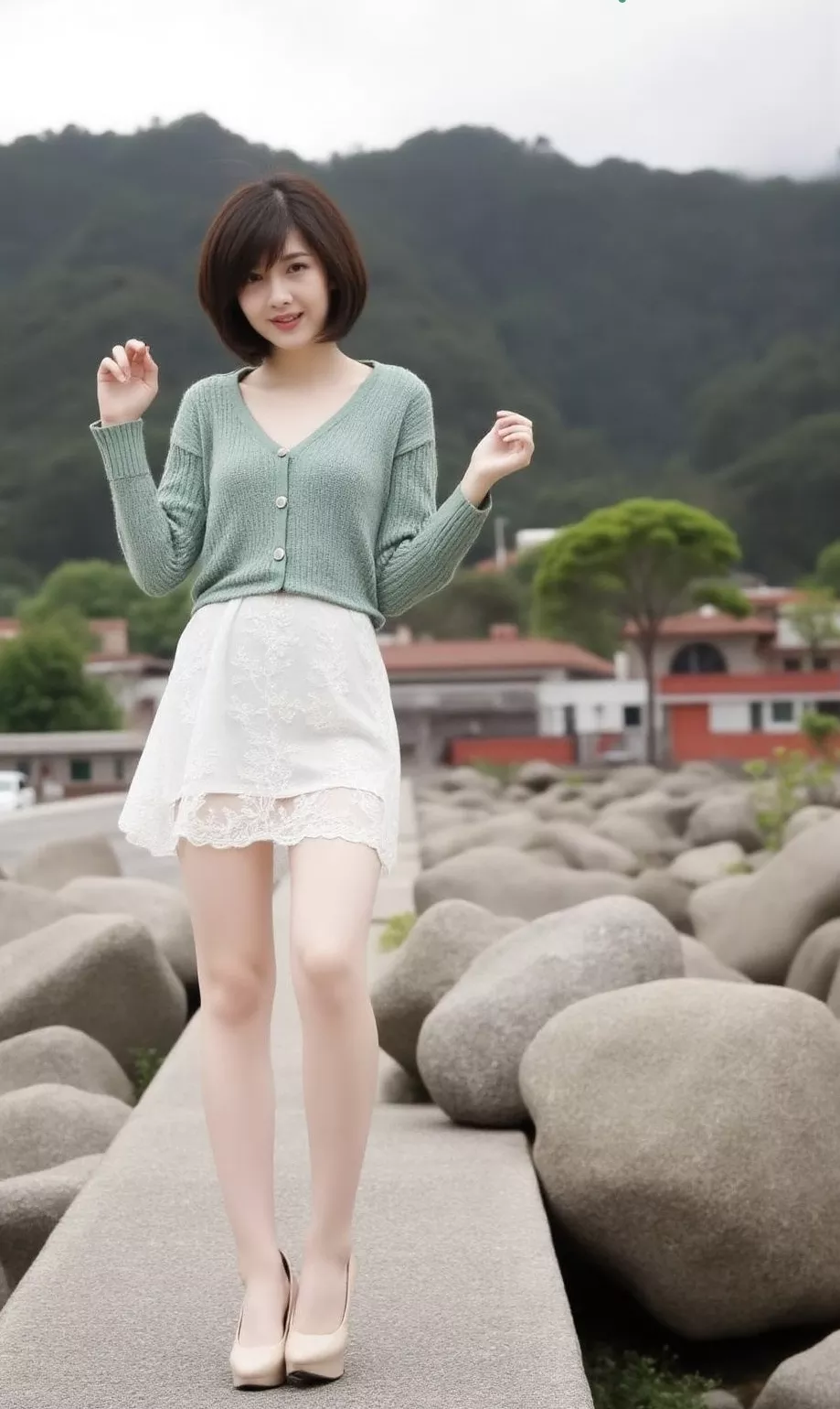 邹魏雯 AI尤物 全集修正 优秀 月色轻纱下她的隐视微笑轻拂心弦