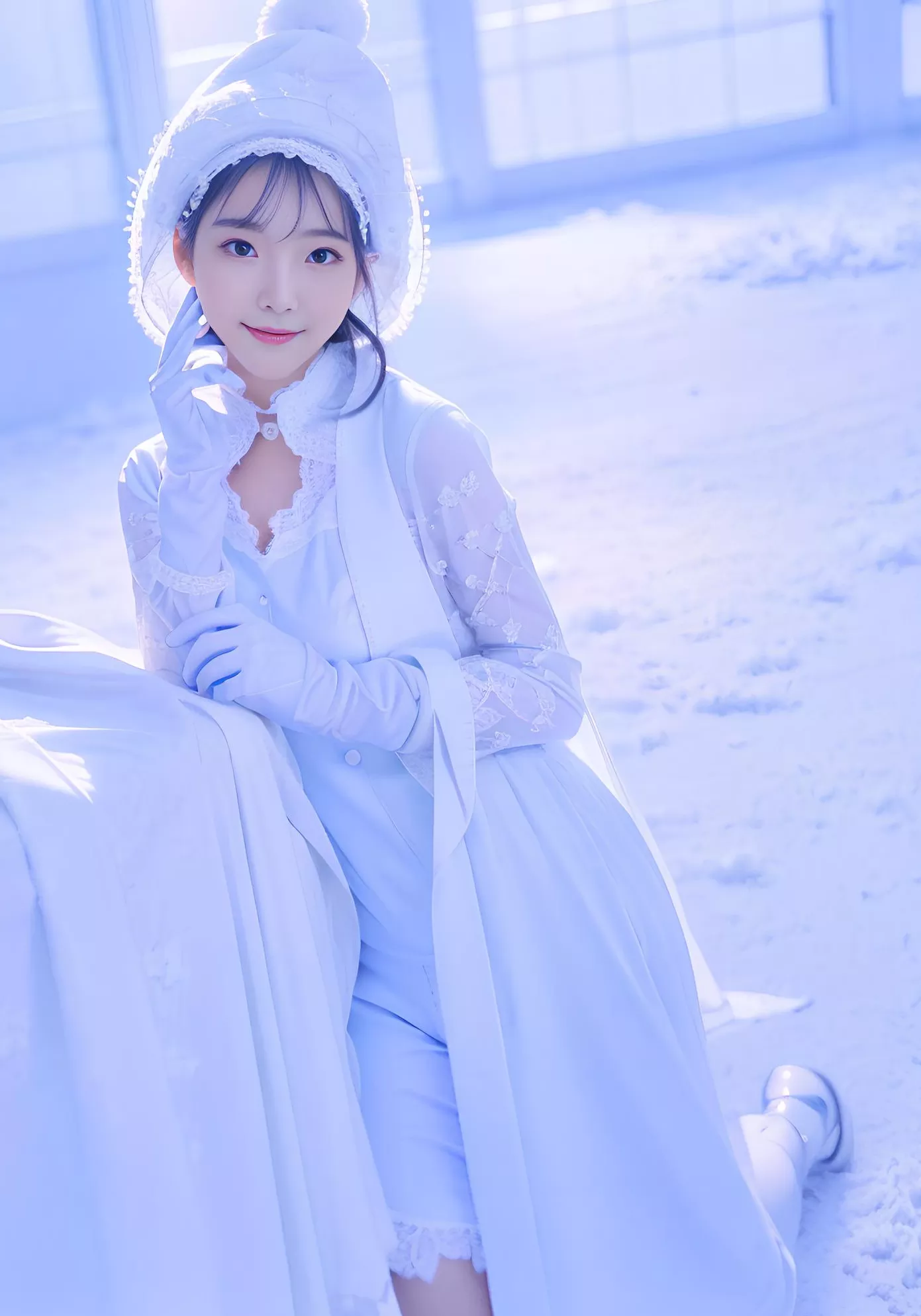 AI佳人 三菱爱 Part.7 高品质 冬日里的初雪
