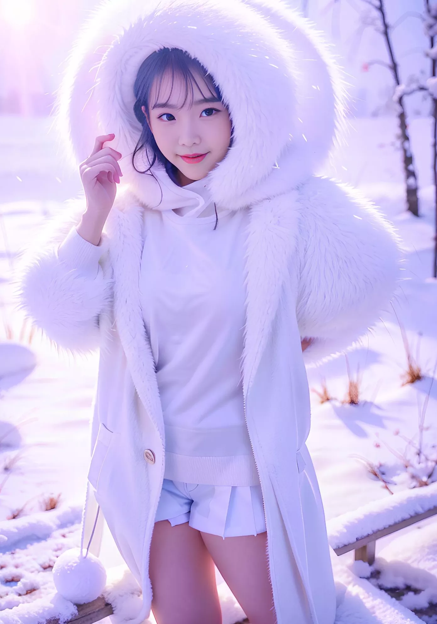 AI佳人 三菱爱 Part.7 高品质 冬日里的初雪