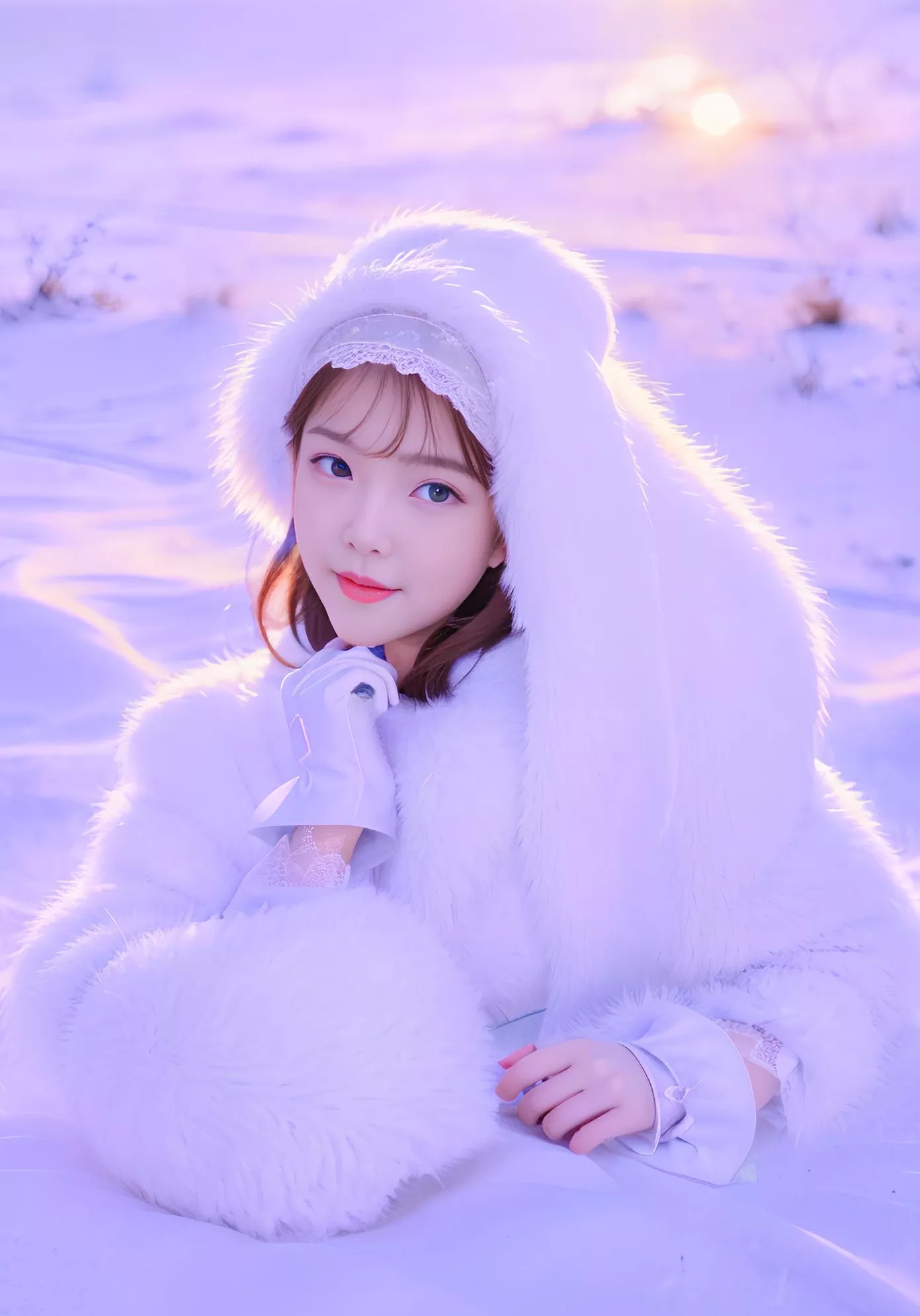 AI佳人 三菱爱 Part.7 高品质 冬日里的初雪