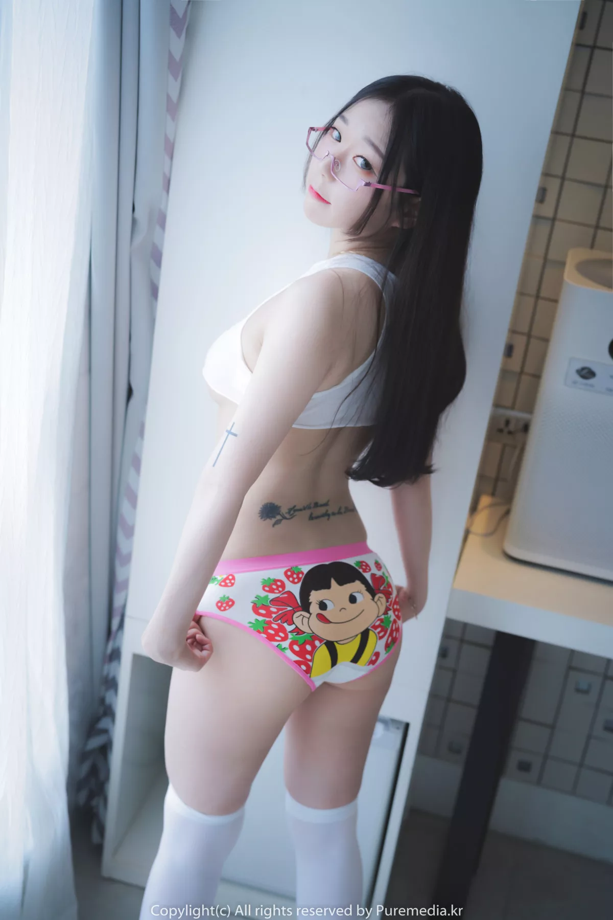 高丽 亚洲模特 写真 Pure Media No.4 写真 Set.1 优秀佳人 Ria 纯媒体 Photobook