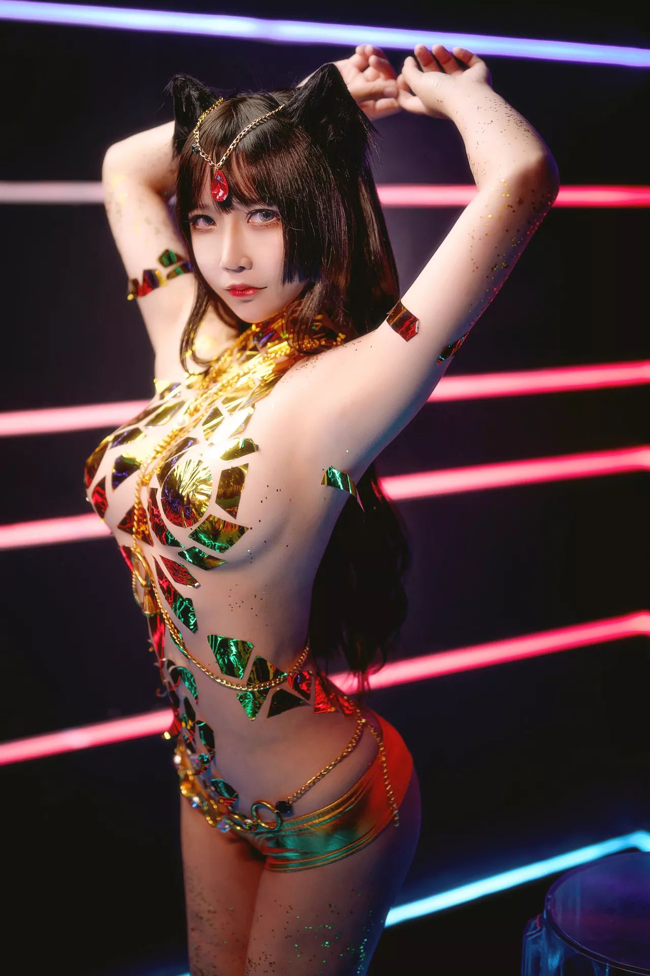 金色传说 美女 Pasties 福利 Cosplay Vol.28 【抱走莫子】