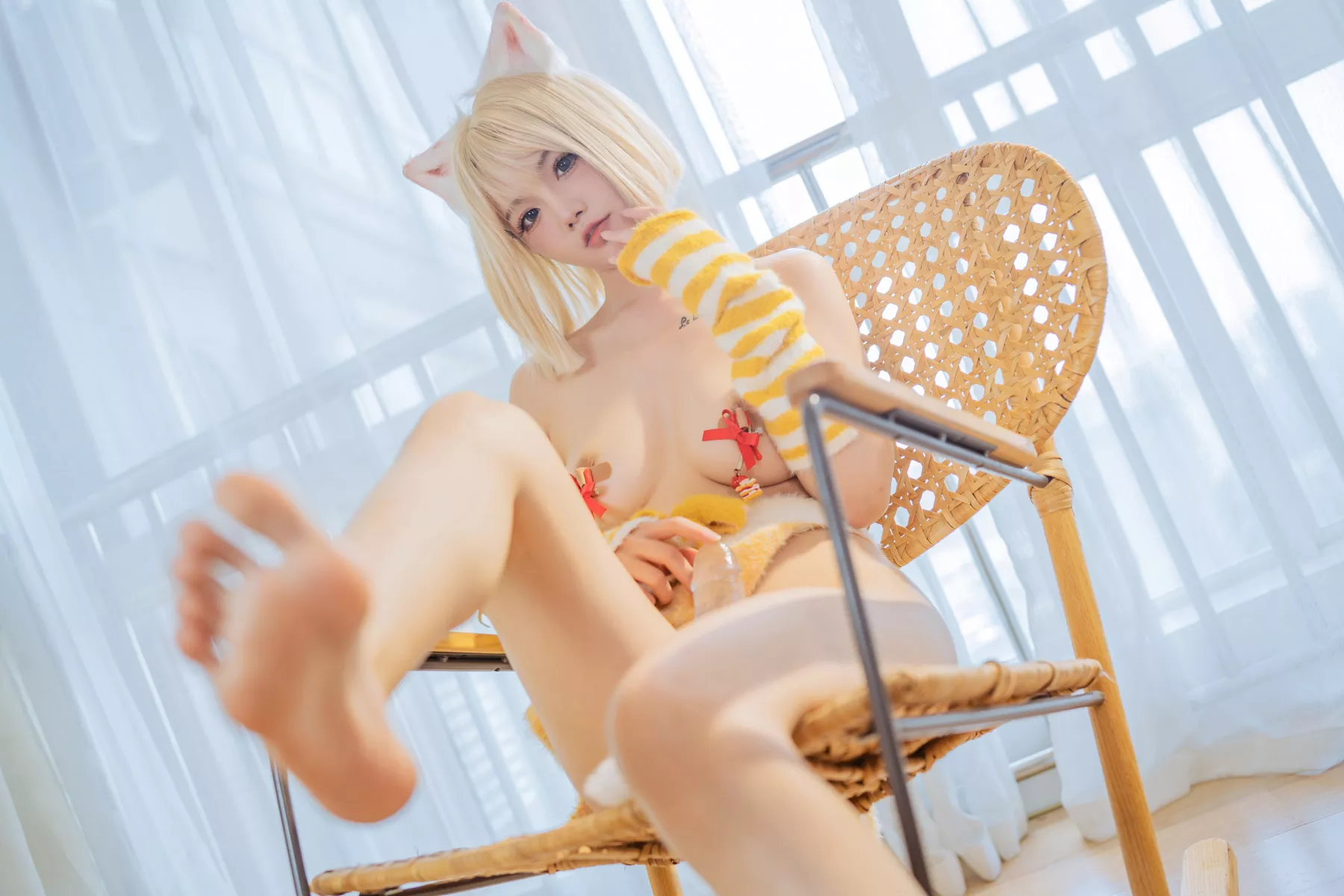 私摄 撩人 尤物 桃良阿宅 Cosplay Cat 猫猫