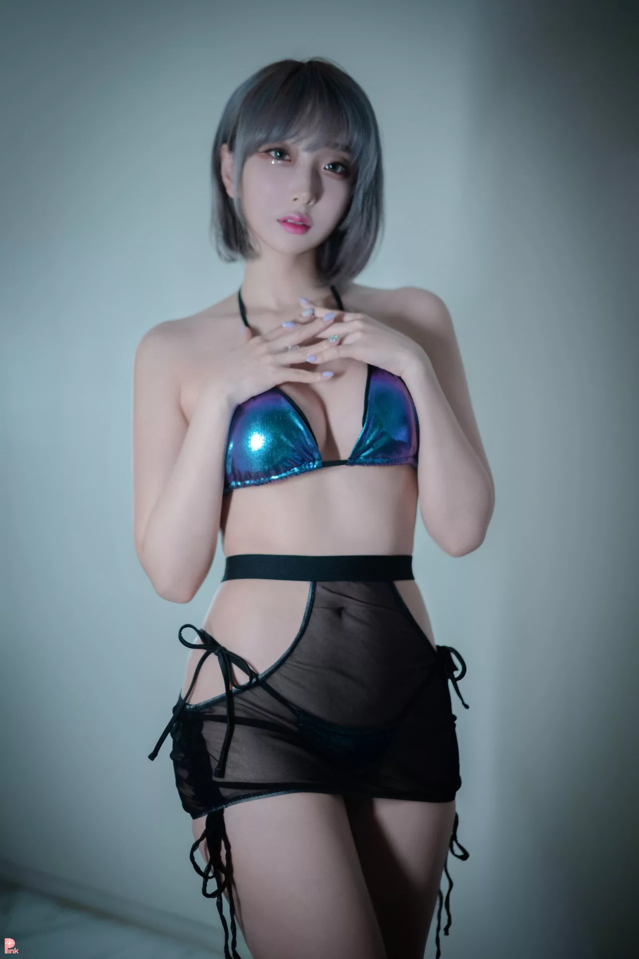 Event Blue (65P) 私摄 写真美人 RED Dayeon【PINK 韩国 粉正妹】 魅魔 Cosplay 嫩模