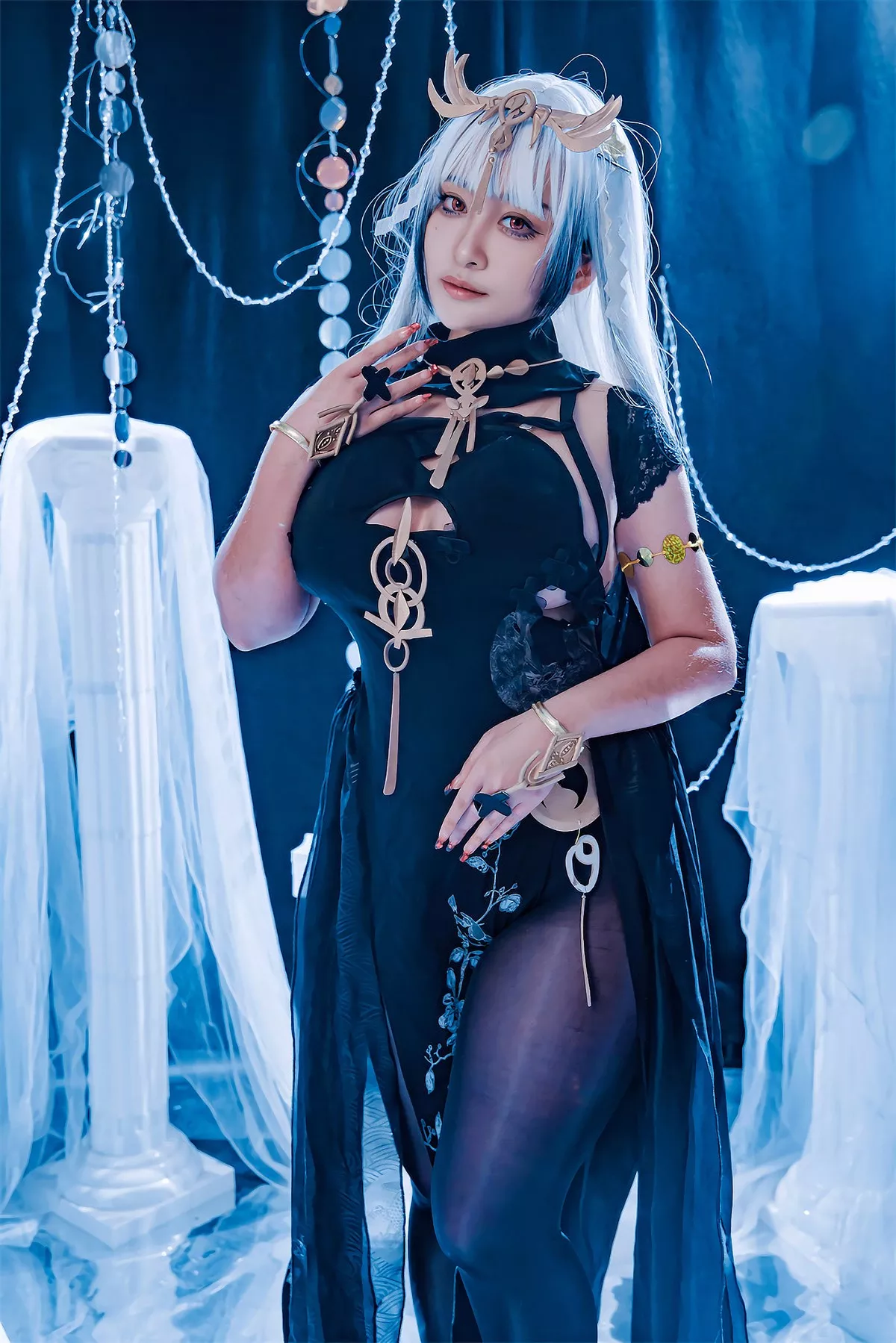 妩媚 LoLiSAMA 洛璃 私拍 女神 Cosplay 埃姆登