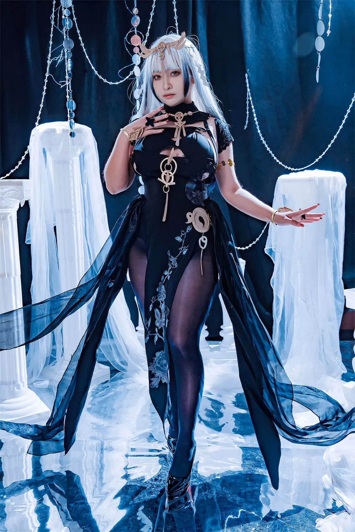妩媚 LoLiSAMA 洛璃 私拍 女神 Cosplay 埃姆登