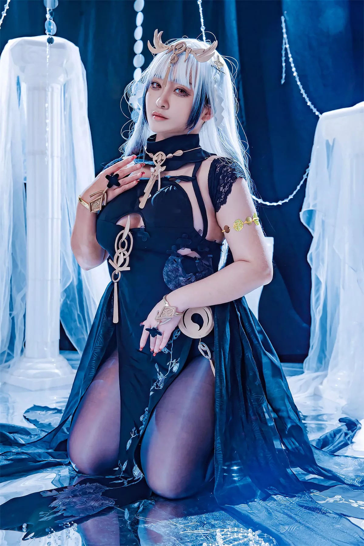 妩媚 LoLiSAMA 洛璃 私拍 女神 Cosplay 埃姆登