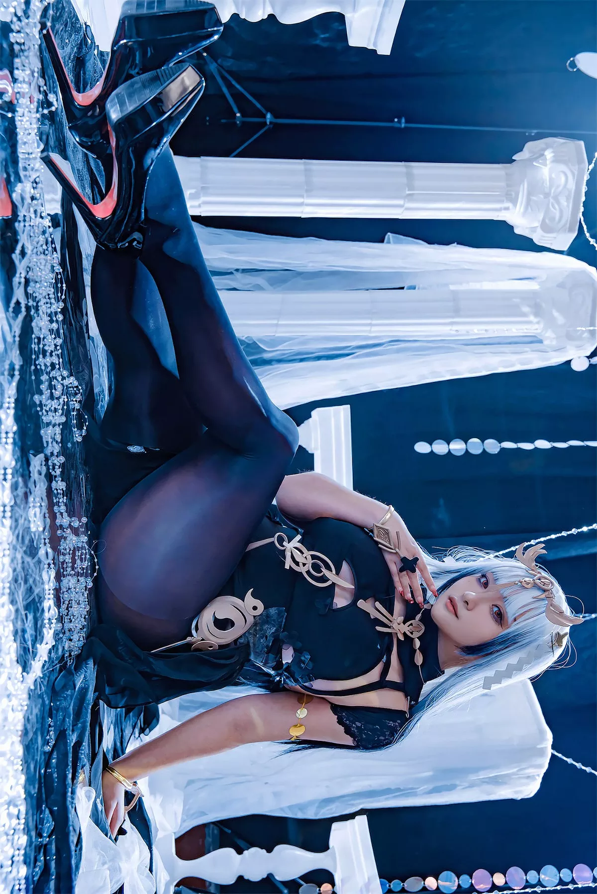 妩媚 LoLiSAMA 洛璃 私拍 女神 Cosplay 埃姆登