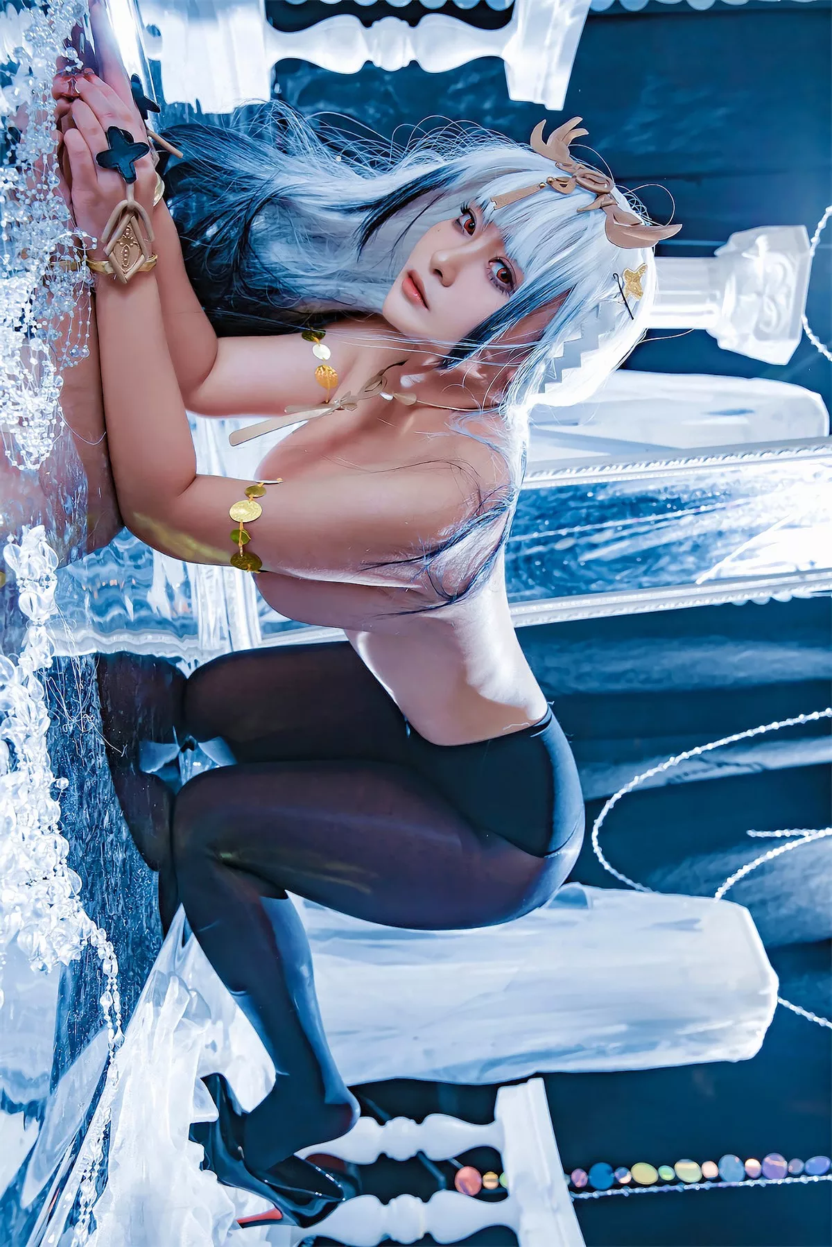 妩媚 LoLiSAMA 洛璃 私拍 女神 Cosplay 埃姆登