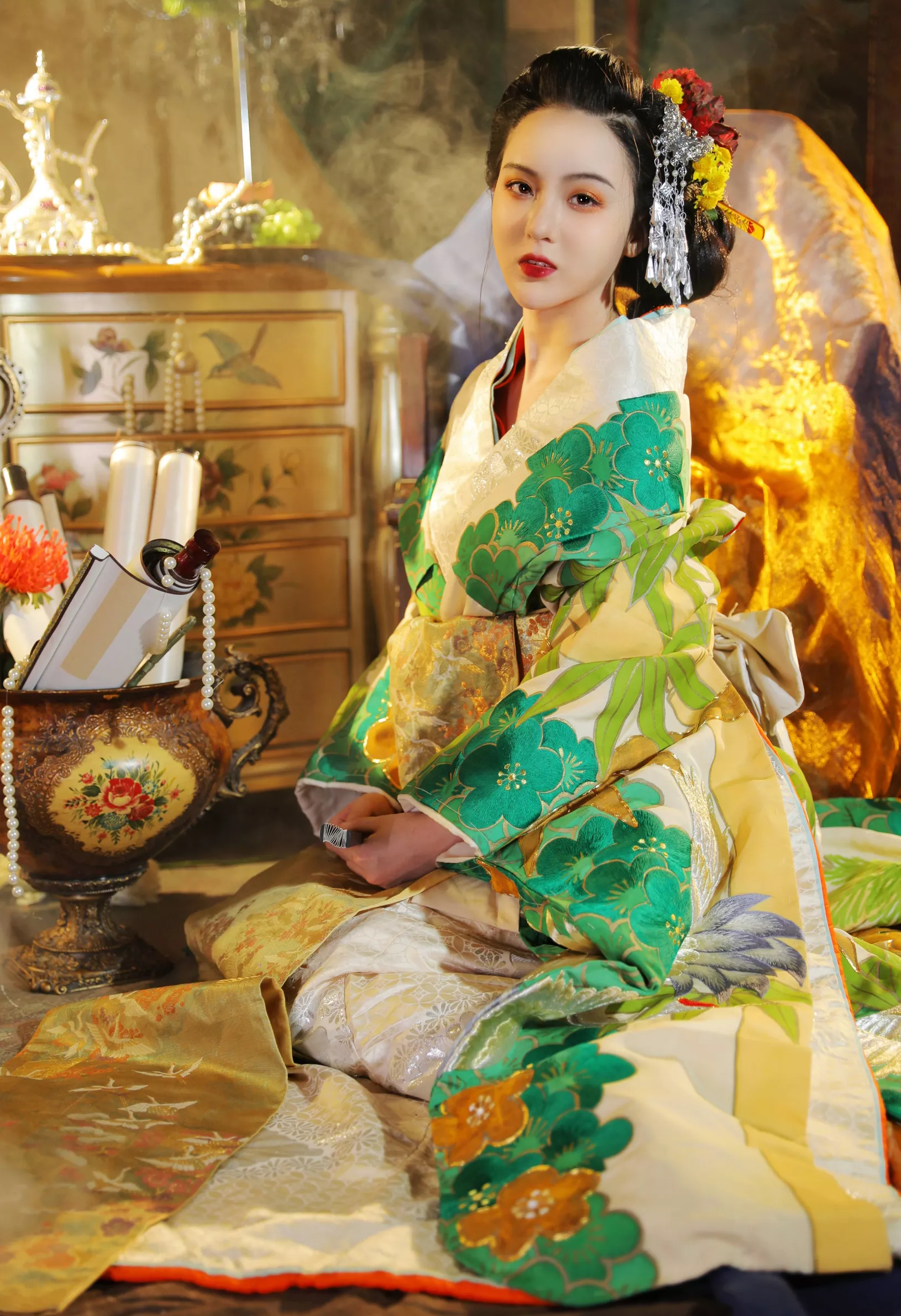 【YITUYU艺图语】2022.10.07 富贵妩媚 天晴后的樱花花【29+1P／271MB】