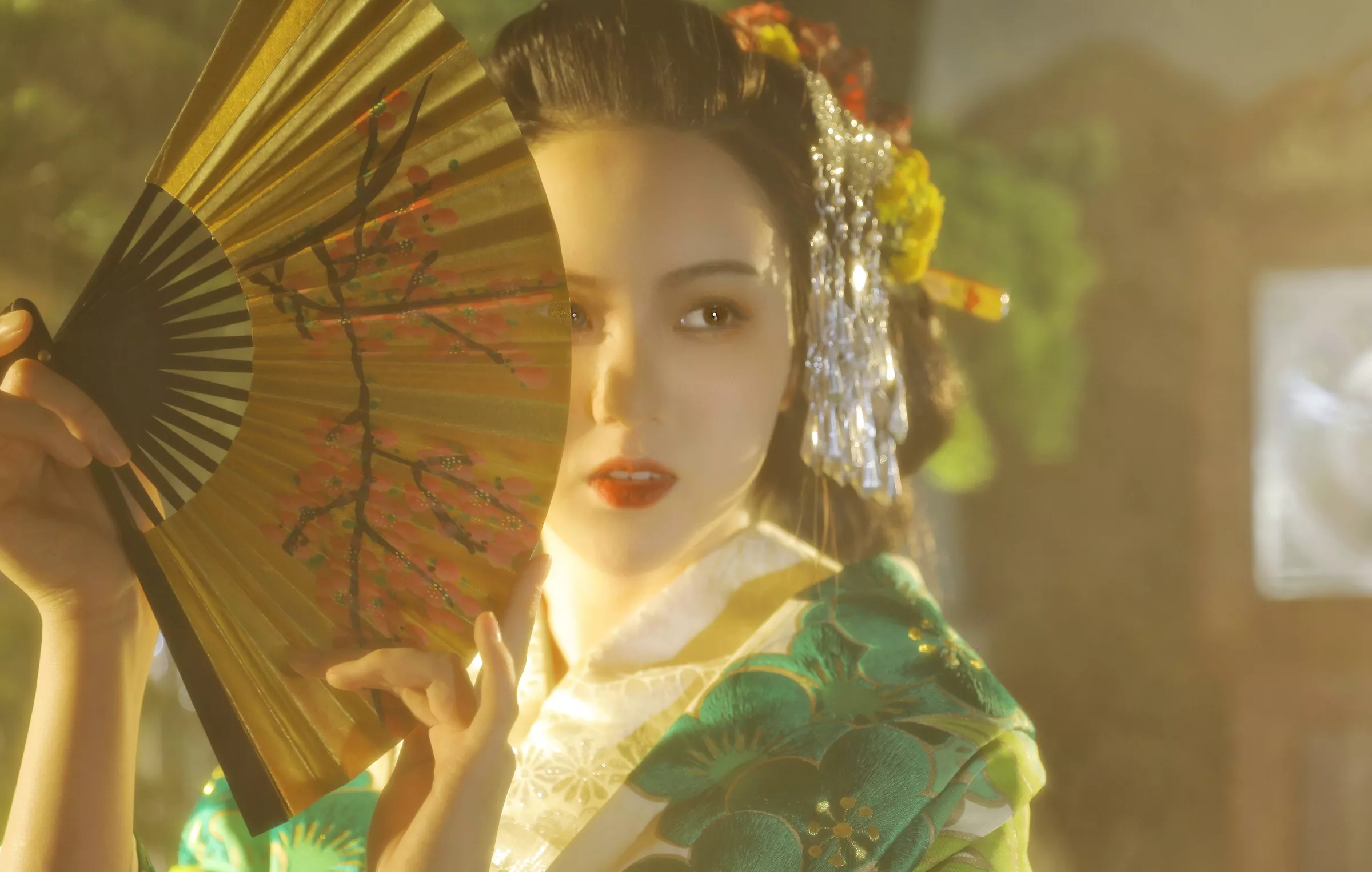 【YITUYU艺图语】2022.10.07 富贵妩媚 天晴后的樱花花【29+1P／271MB】