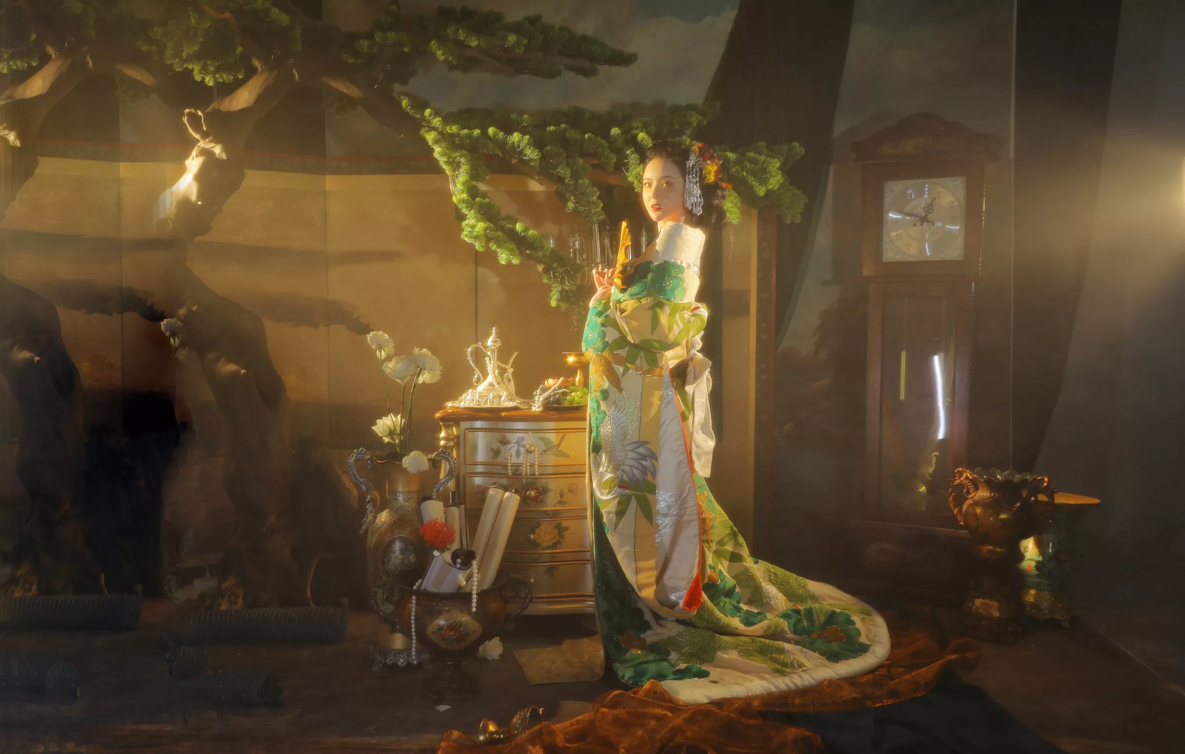 【YITUYU艺图语】2022.10.07 富贵妩媚 天晴后的樱花花【29+1P／271MB】