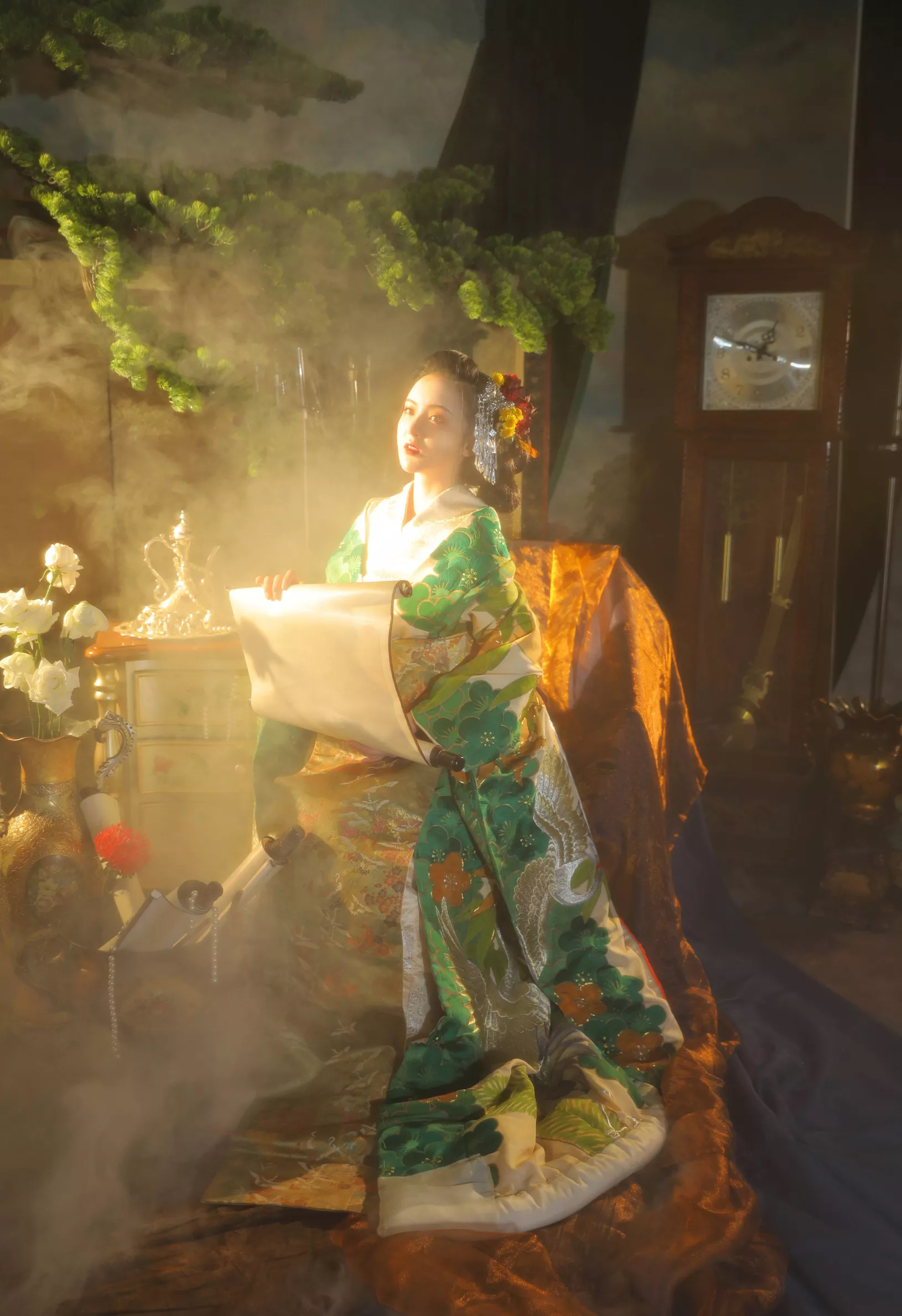 【YITUYU艺图语】2022.10.07 富贵妩媚 天晴后的樱花花【29+1P／271MB】