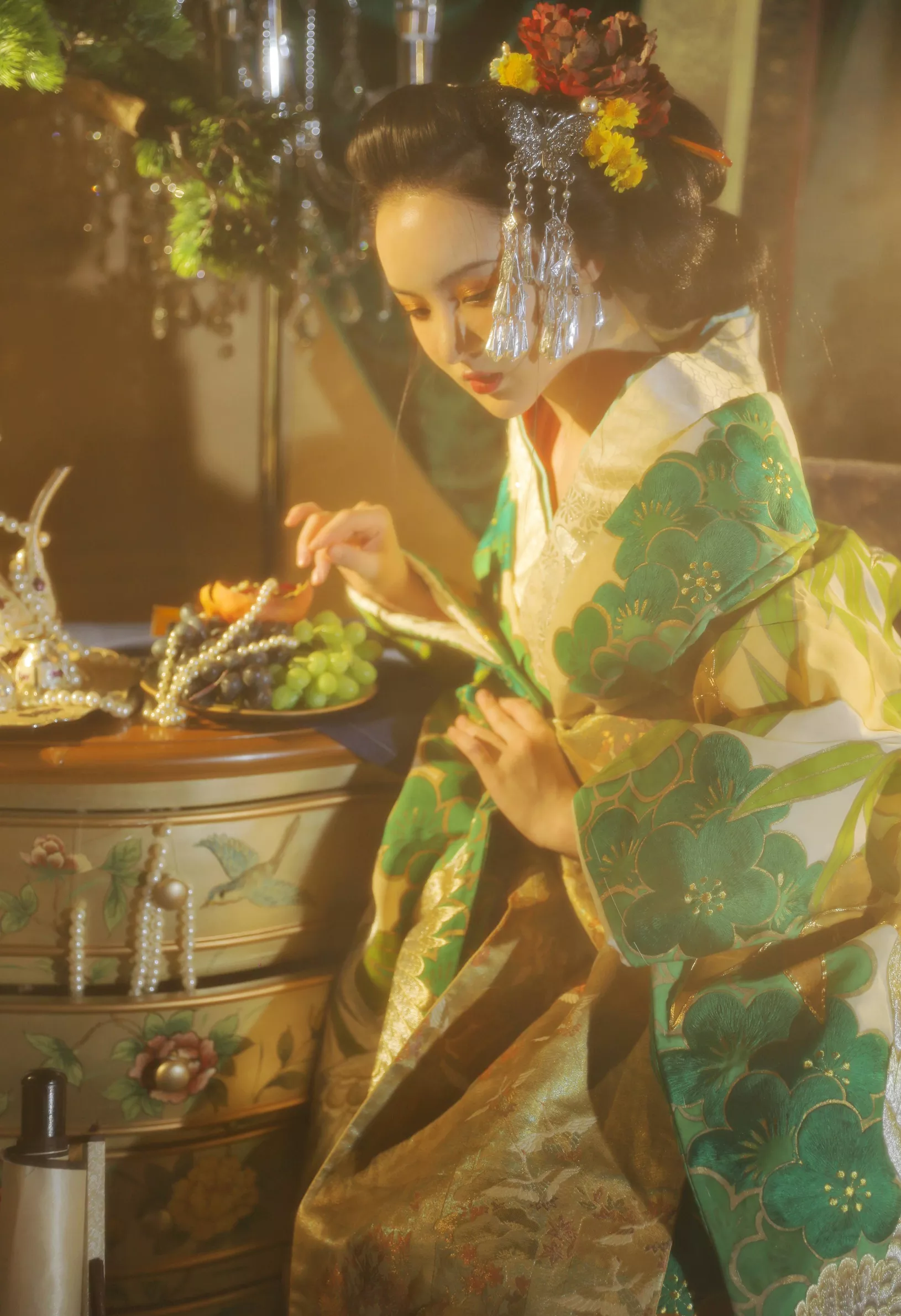 【YITUYU艺图语】2022.10.07 富贵妩媚 天晴后的樱花花【29+1P／271MB】