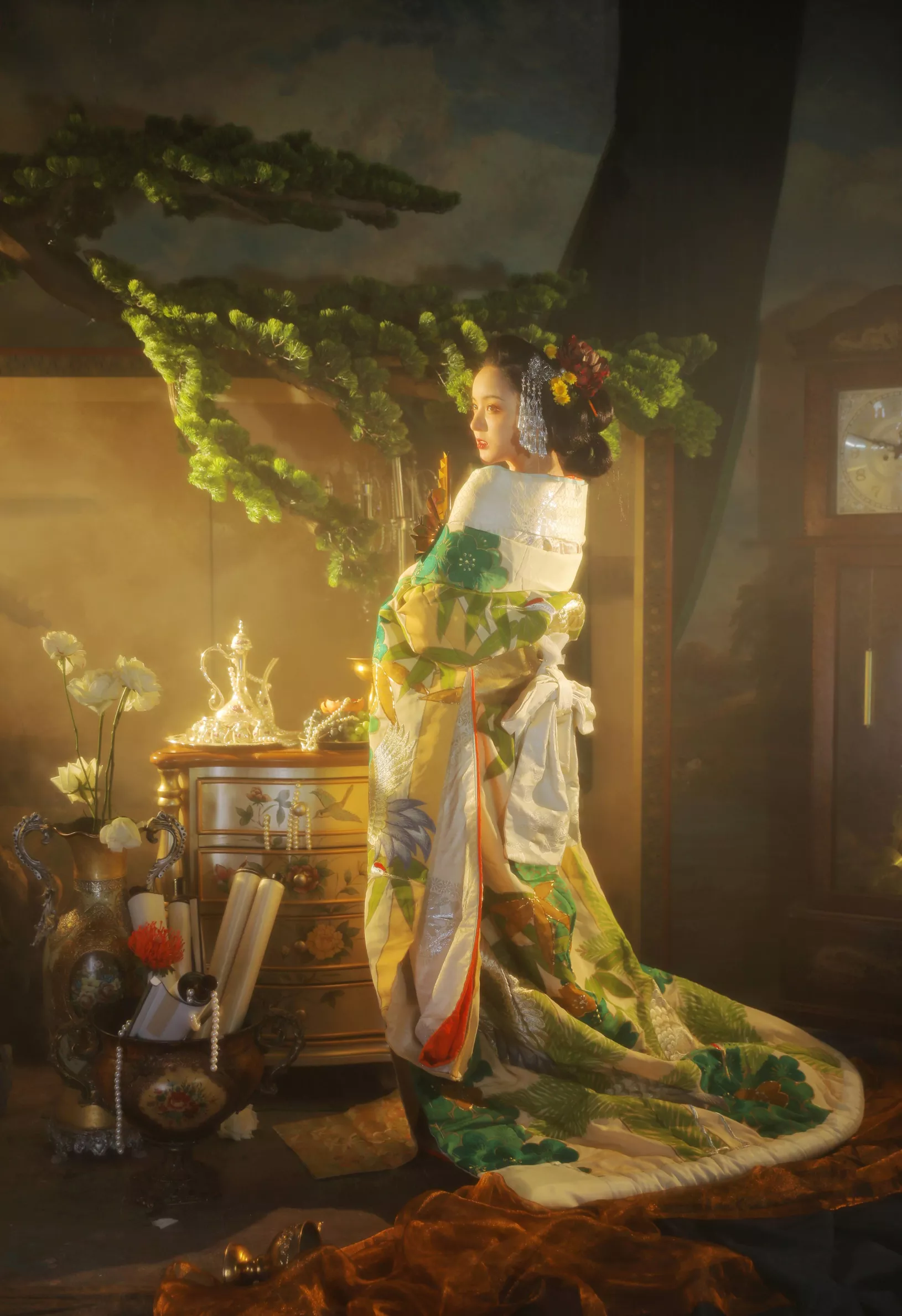 【YITUYU艺图语】2022.10.07 富贵妩媚 天晴后的樱花花【29+1P／271MB】