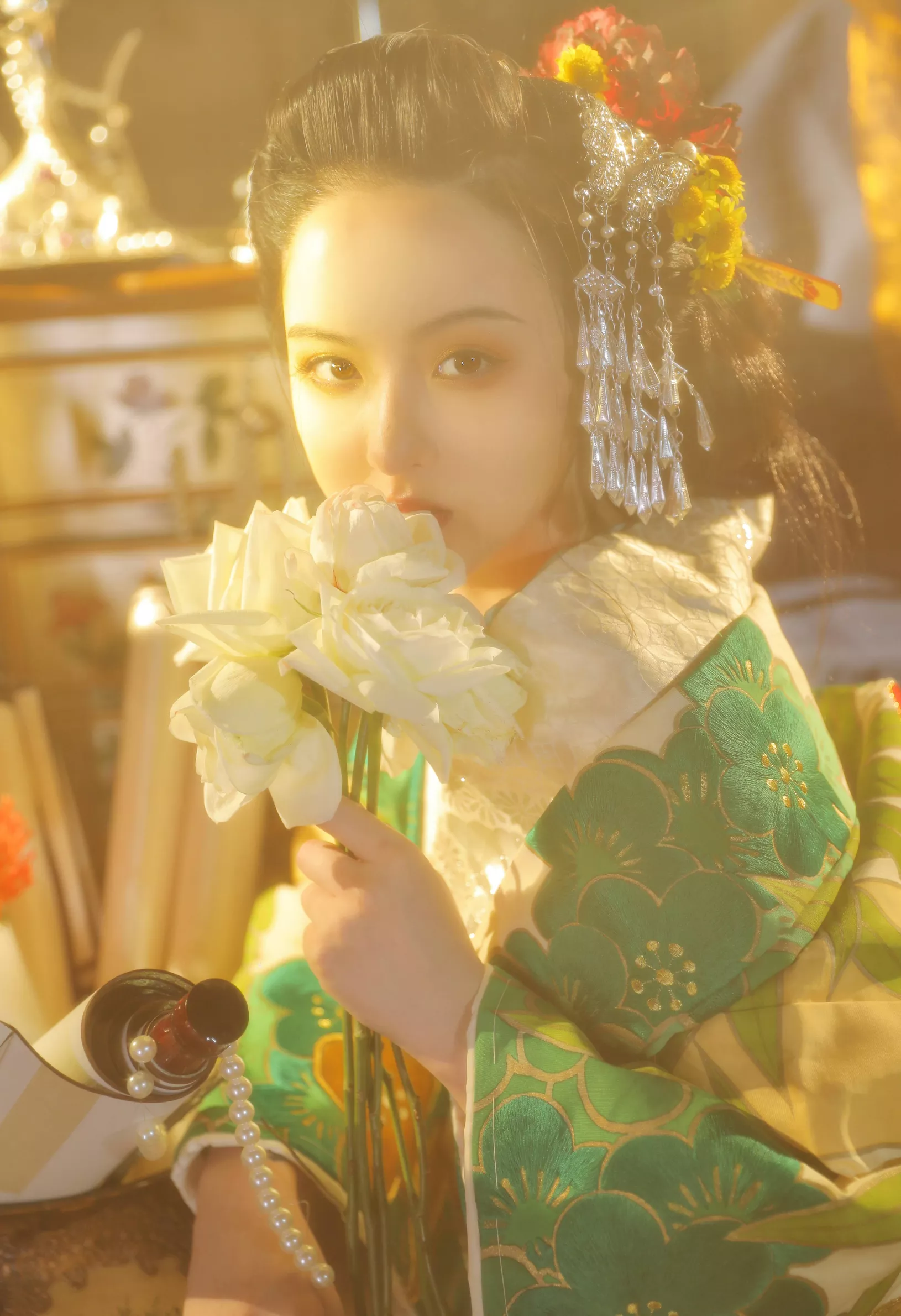 【YITUYU艺图语】2022.10.07 富贵妩媚 天晴后的樱花花【29+1P／271MB】