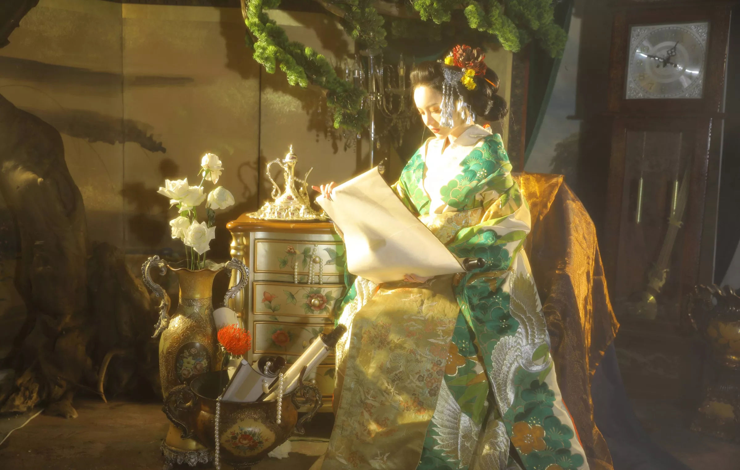 【YITUYU艺图语】2022.10.07 富贵妩媚 天晴后的樱花花【29+1P／271MB】