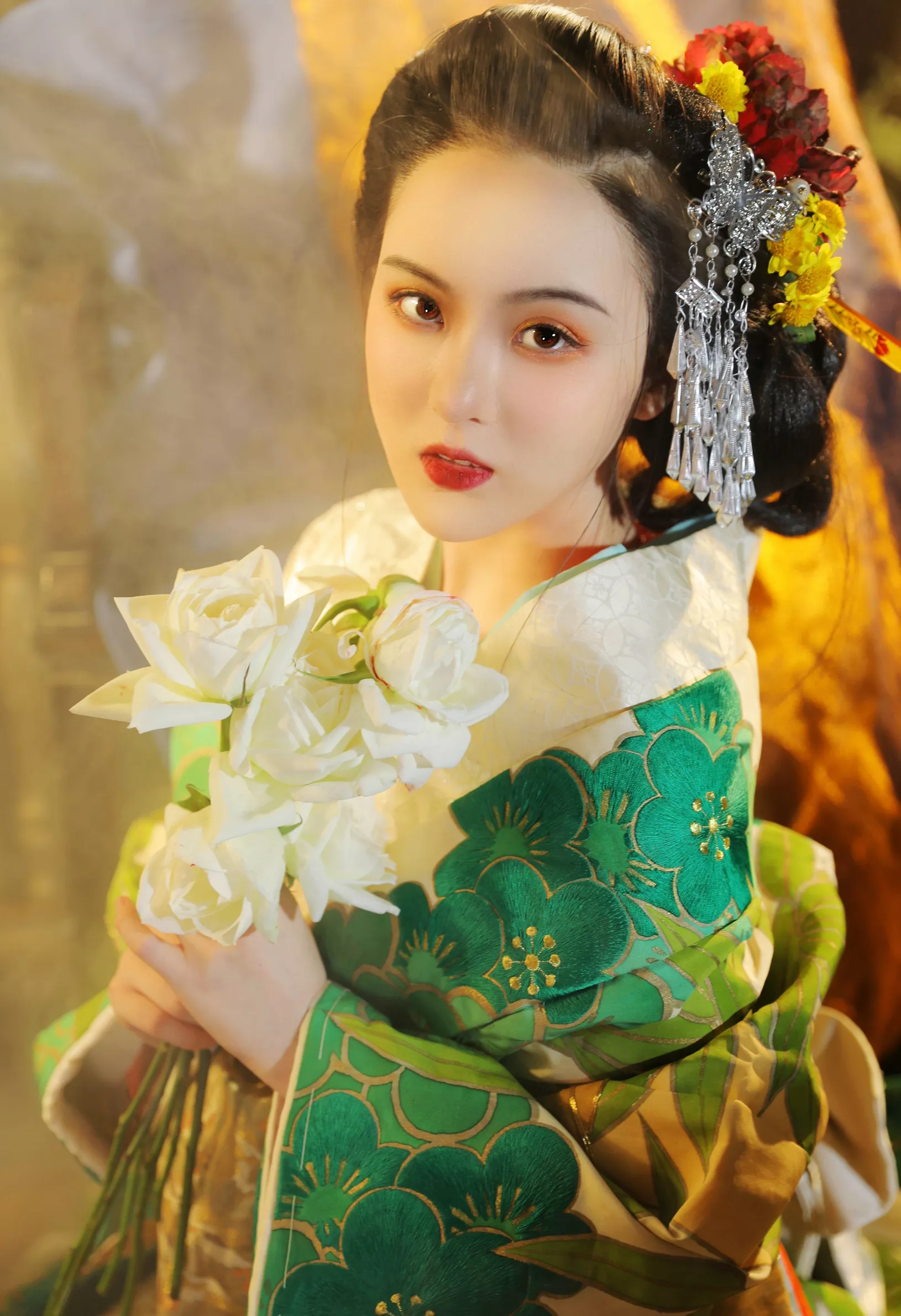 【YITUYU艺图语】2022.10.07 富贵妩媚 天晴后的樱花花【29+1P／271MB】