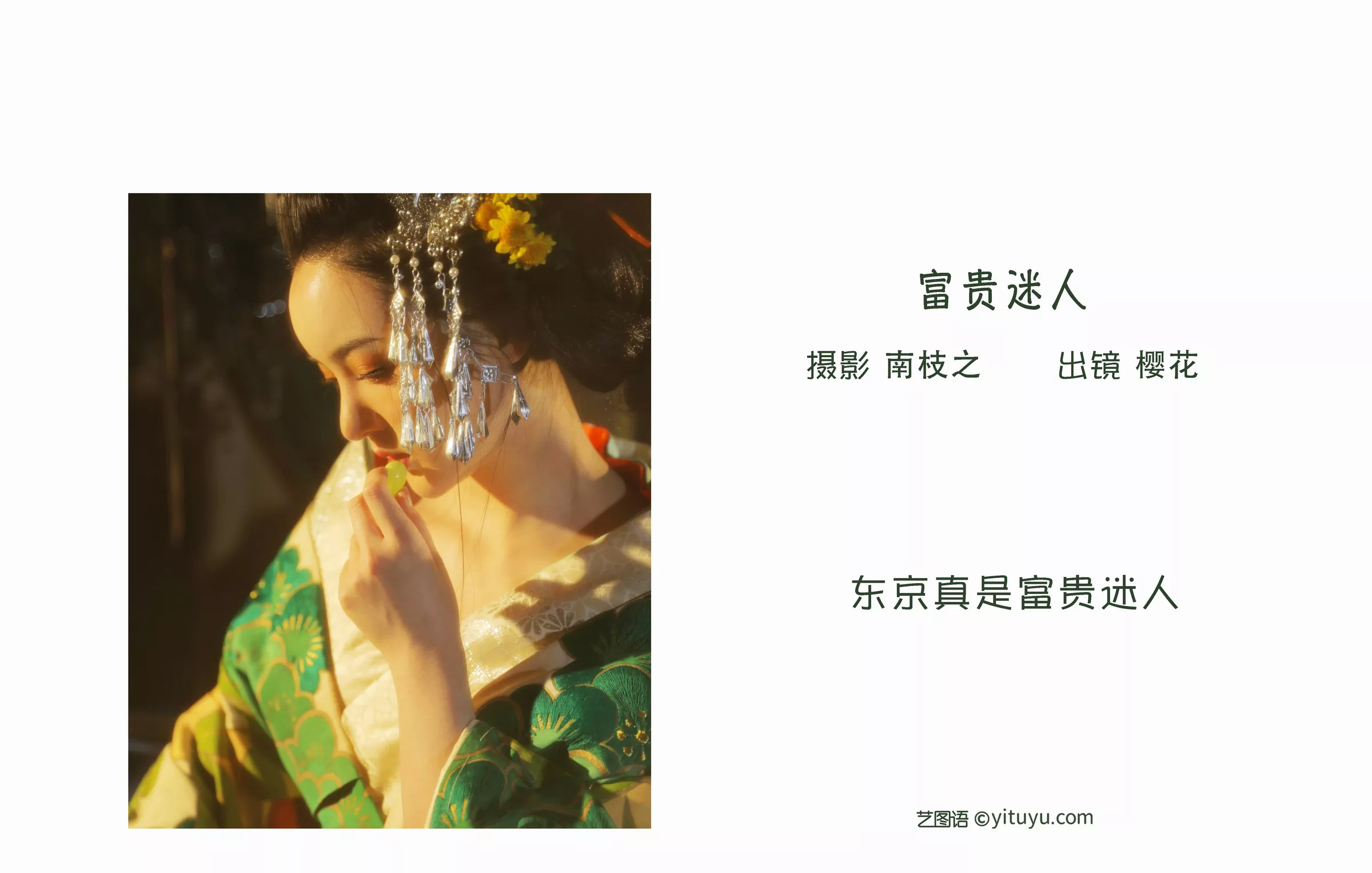 【YITUYU艺图语】2022.10.07 富贵妩媚 天晴后的樱花花【29+1P／271MB】